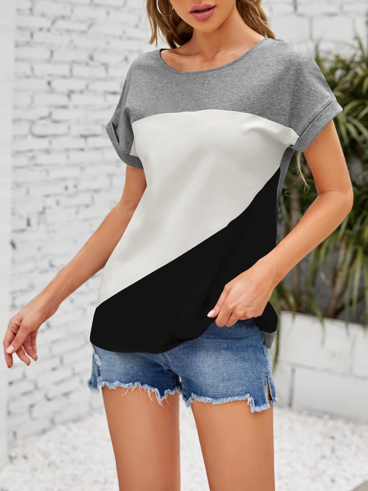 Women's Color Block T-Shirt