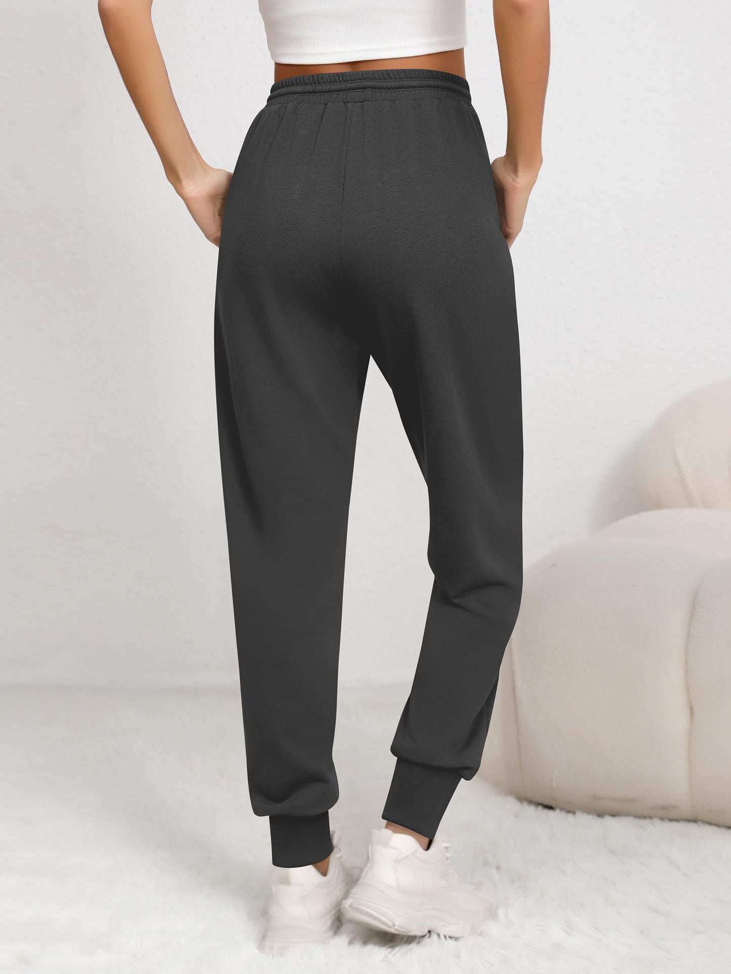 Missufe Women’s High Waist Jogging Sweatpants