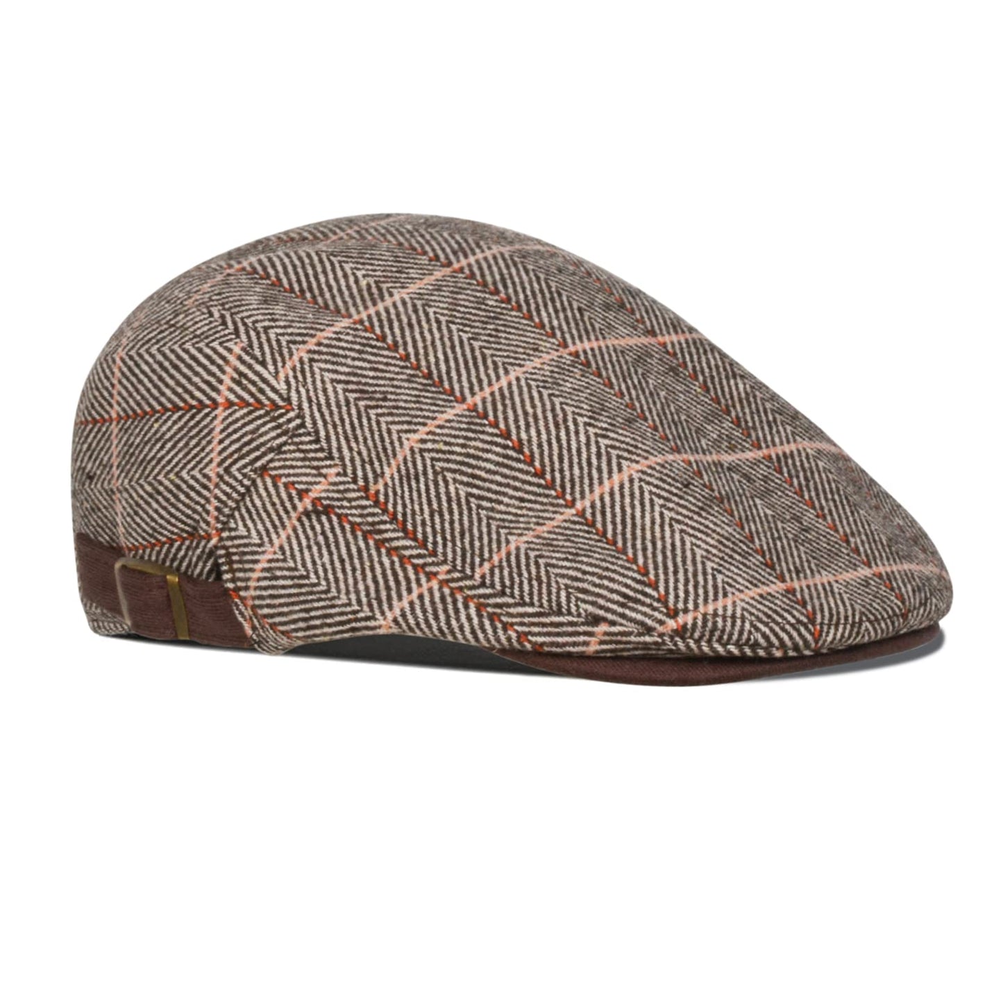 besbomig Schiebermütze Barret Flat Cap Schirmmütze für Herren Damen, Gatsby Newsboy Cap Baskenmützen Golfermütze, Frühling Herbst Winter, 55-59cm
