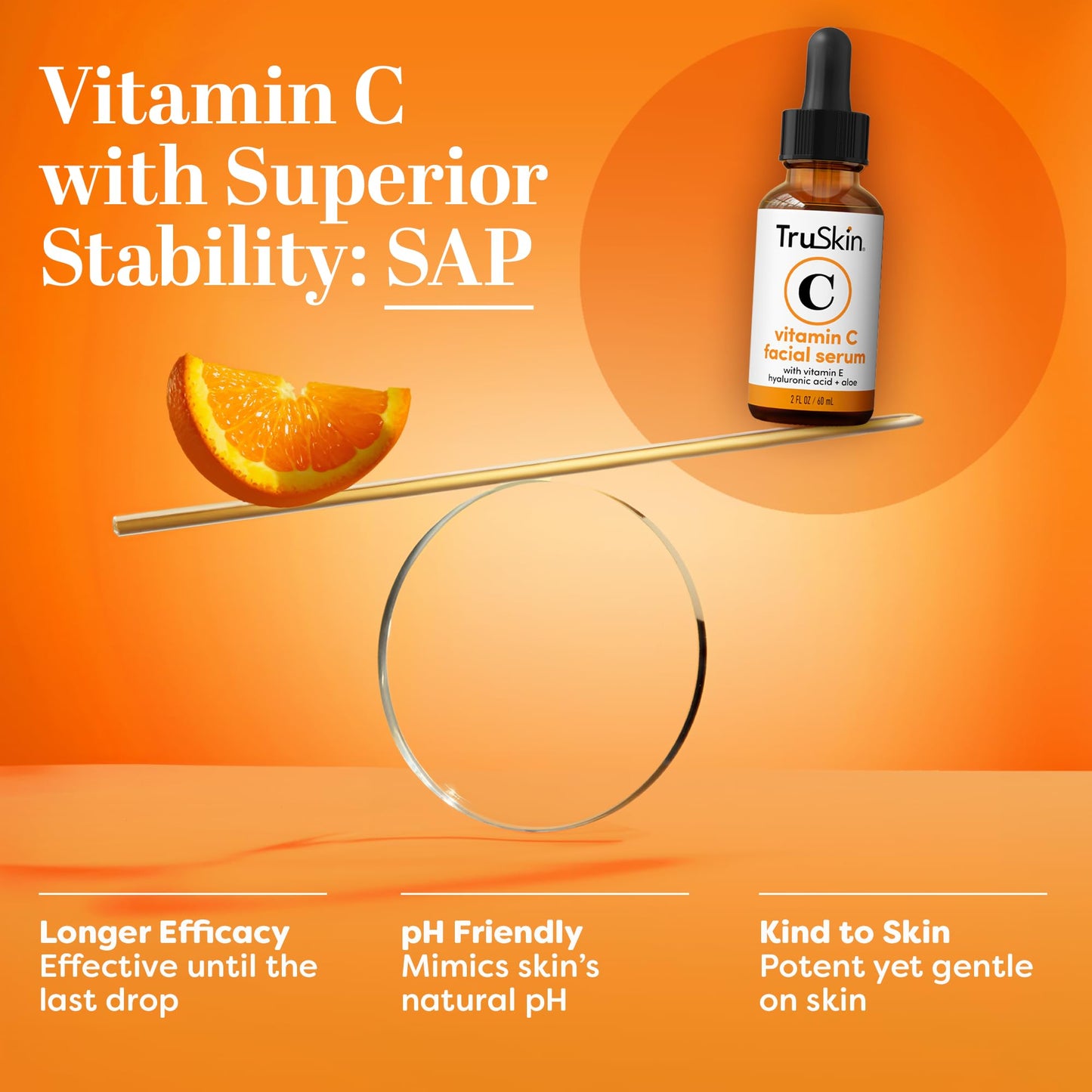 TruSkin Vitamin C Serum Brightening & Anti-Aging Skincare