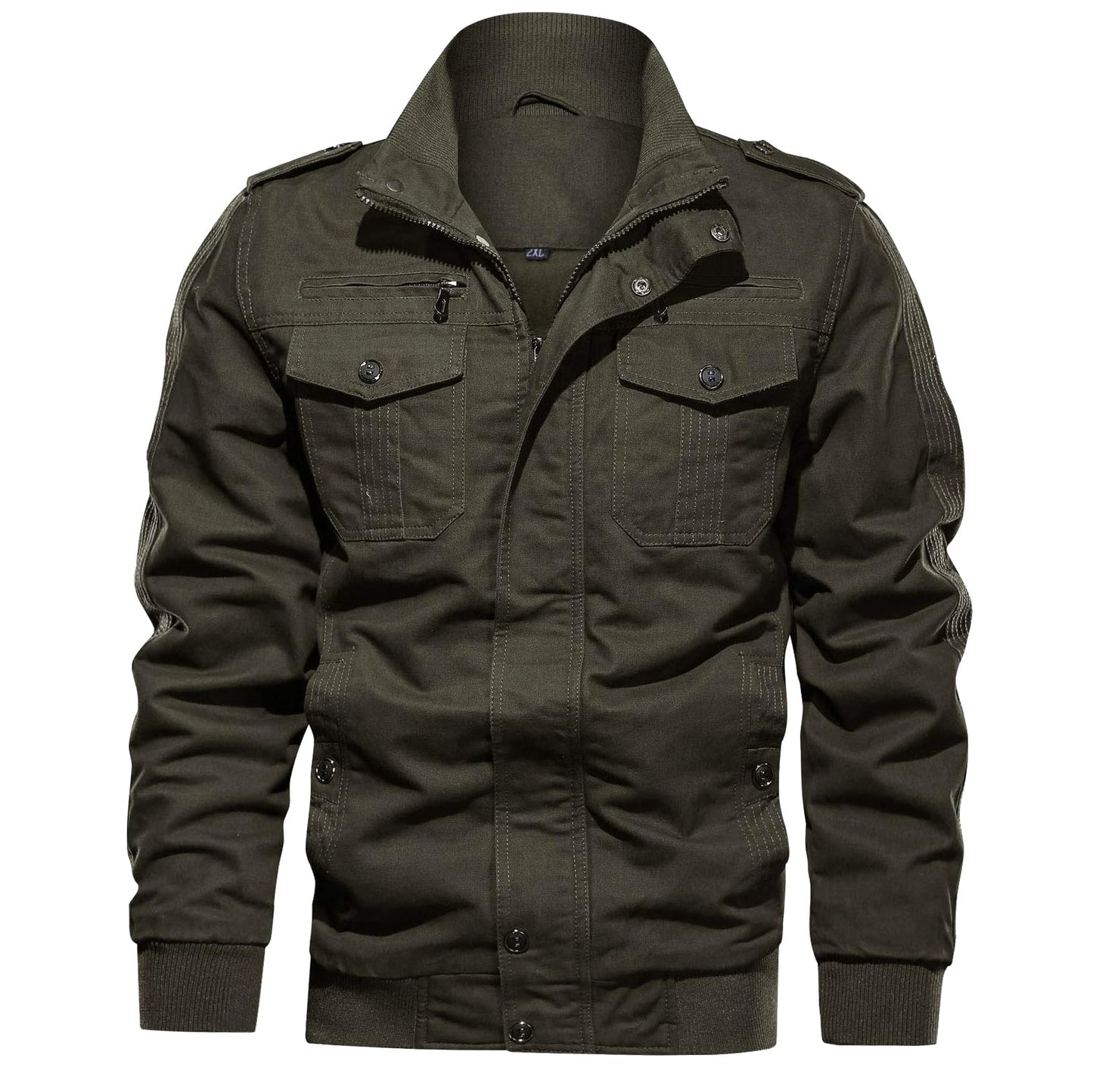 EKLENTSON Men’s Utility Jacket – Lightweight Spring Cargo Jacket