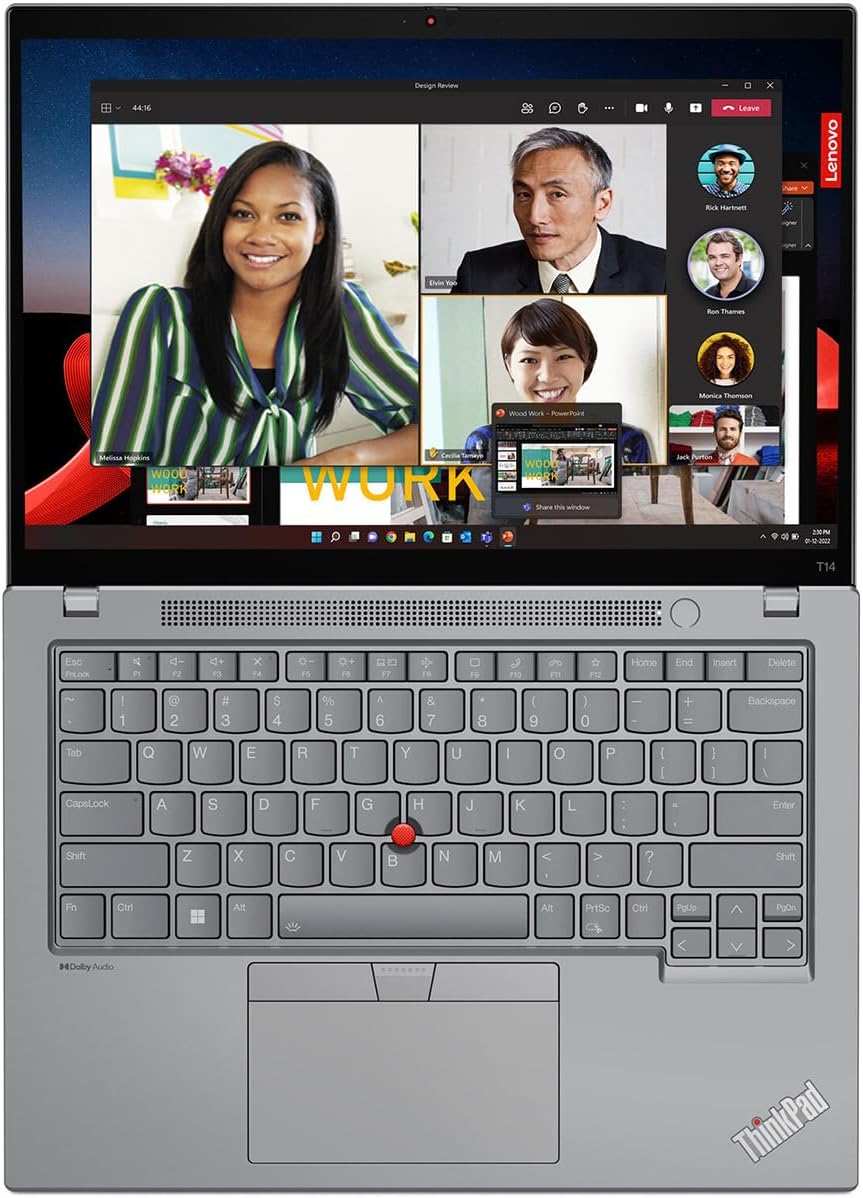 Lenovo ThinkPad T14 Gen 4 – 14" Business Laptop, Core i5, 16GB RAM, 512GB SSD