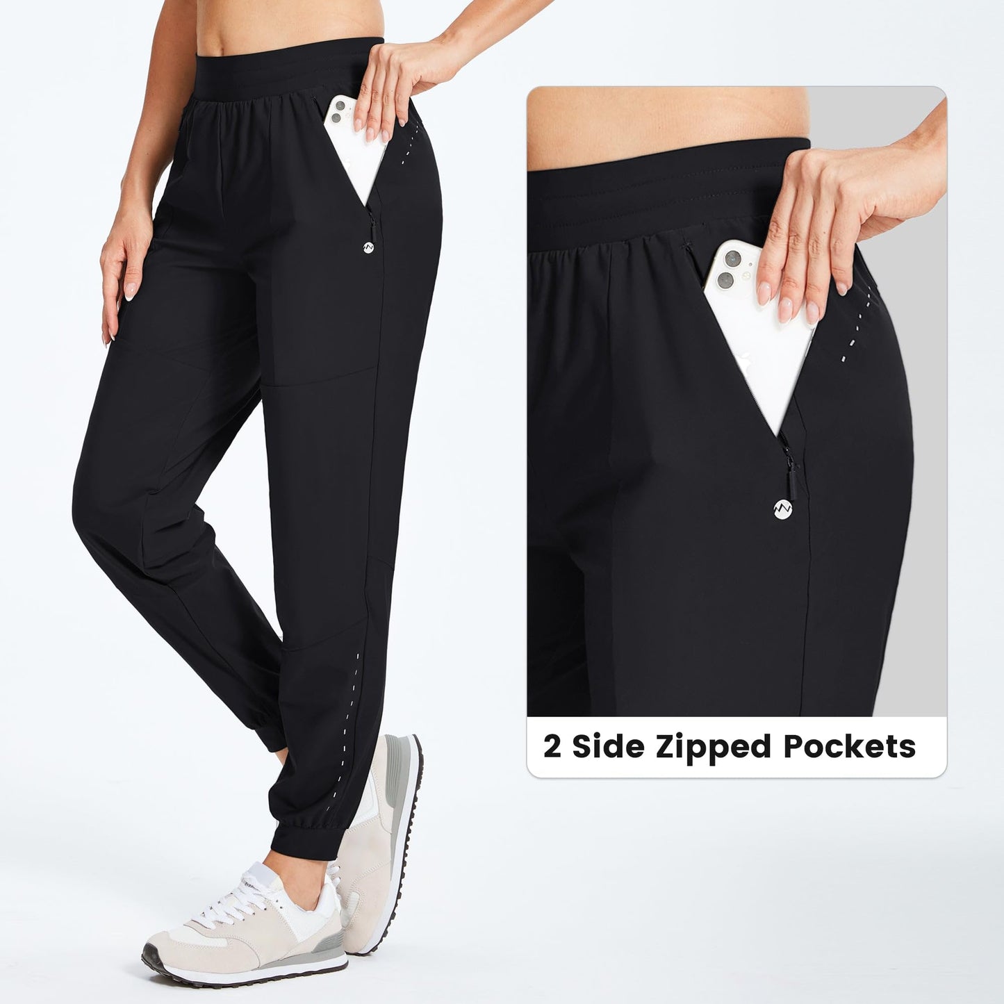 Women’s Athletic Jogger Pants – Lightweight, Quick-Dry Running & Workout Pants