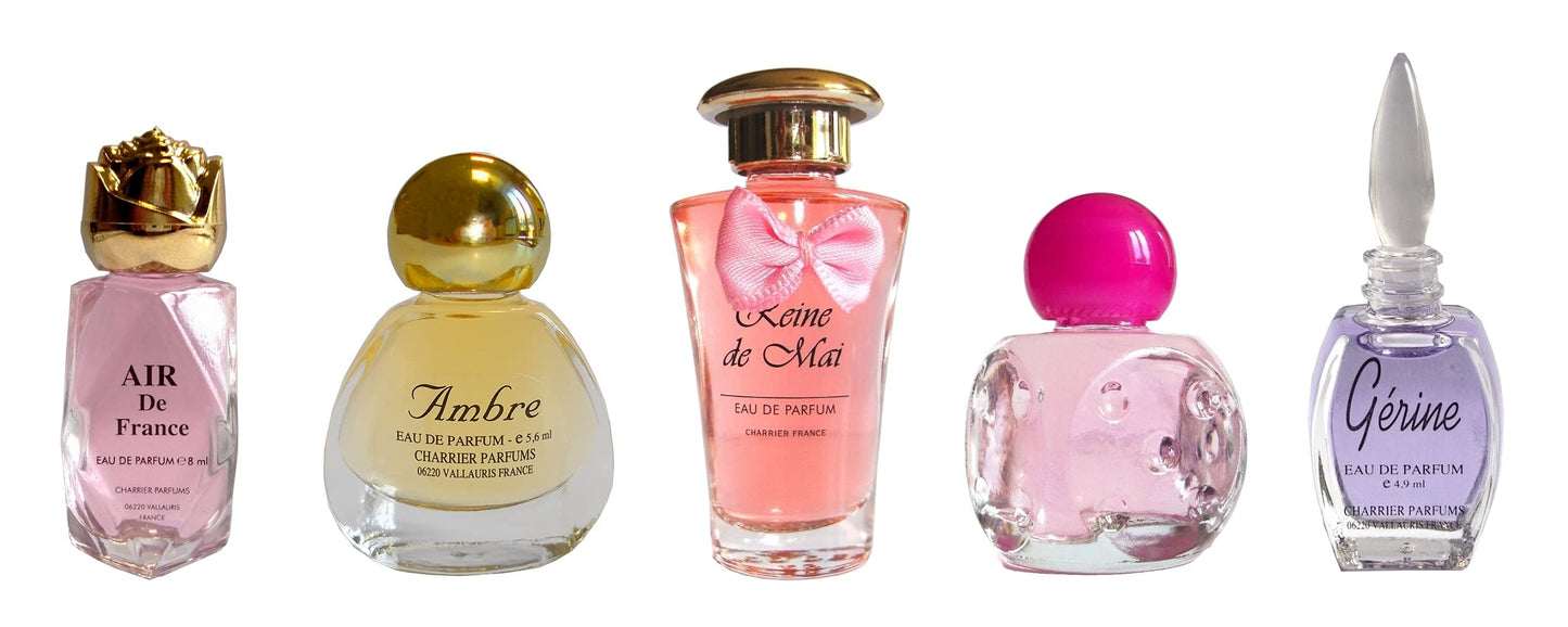 Charrier Parfums "Collection Precieuse" 10 Eaux de Parfum Miniatures Total 58.8 ml