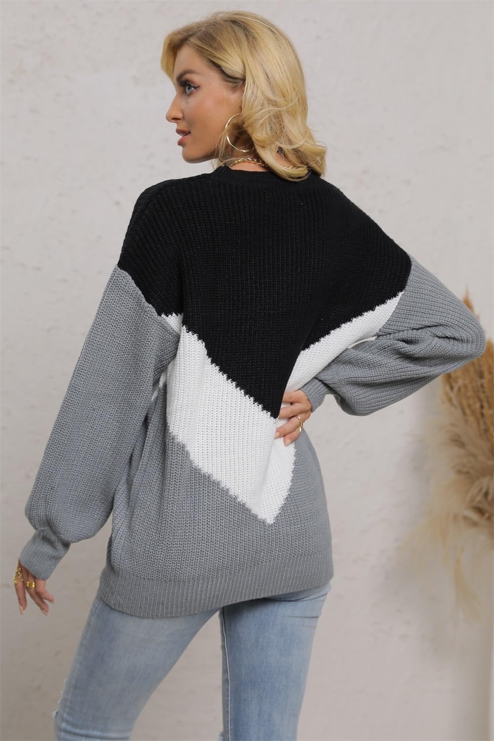 Women’s Colorblock Knit Sweater