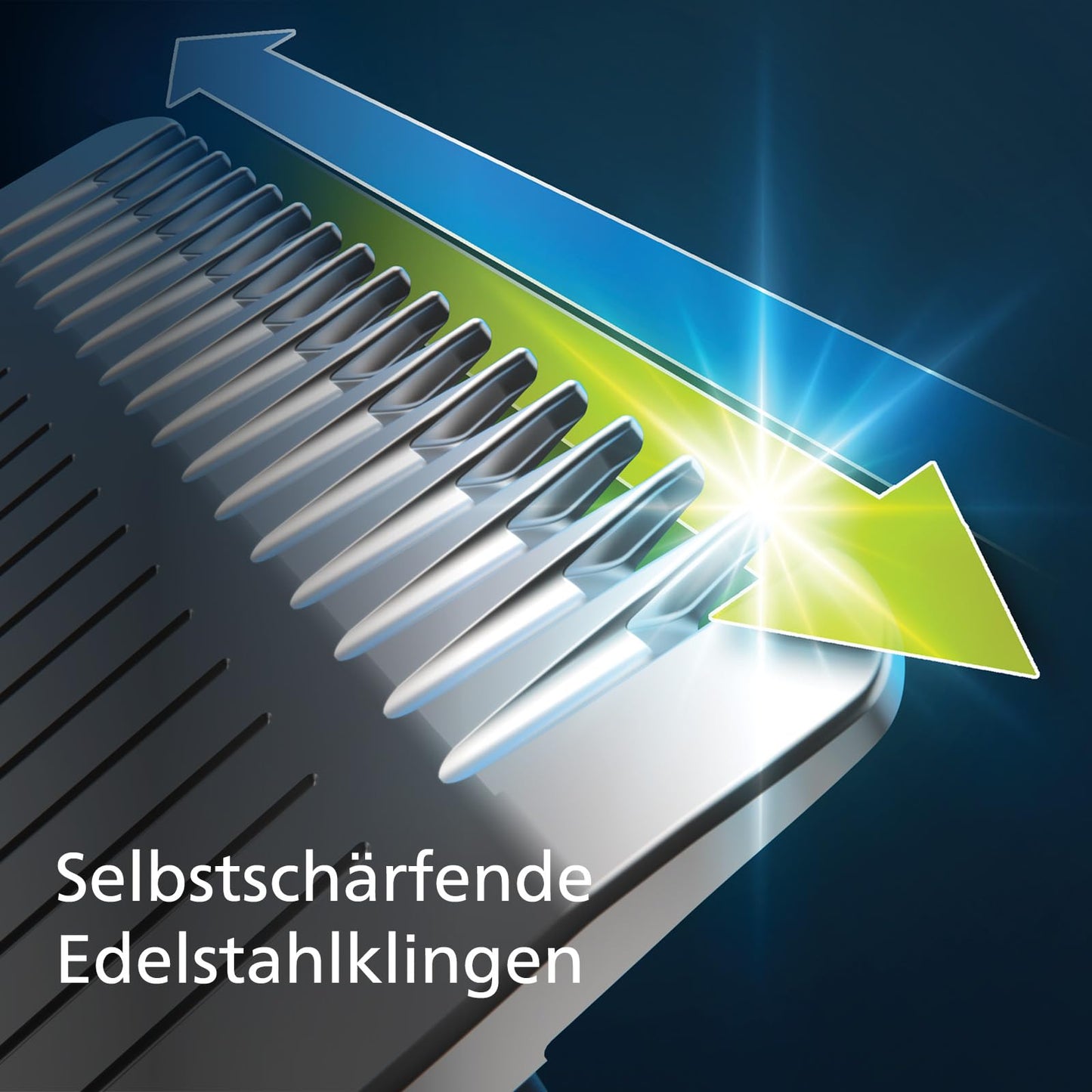 Philips Barttrimmer BT5515/15, Testsieger Stiftung Warentest, Bartschneider, 40 Längeneinstellungen, gleichmäßiges Trimmen dank Lift & Trim System, selbstschärfende Metallklingen, 90min Akkulaufzeit