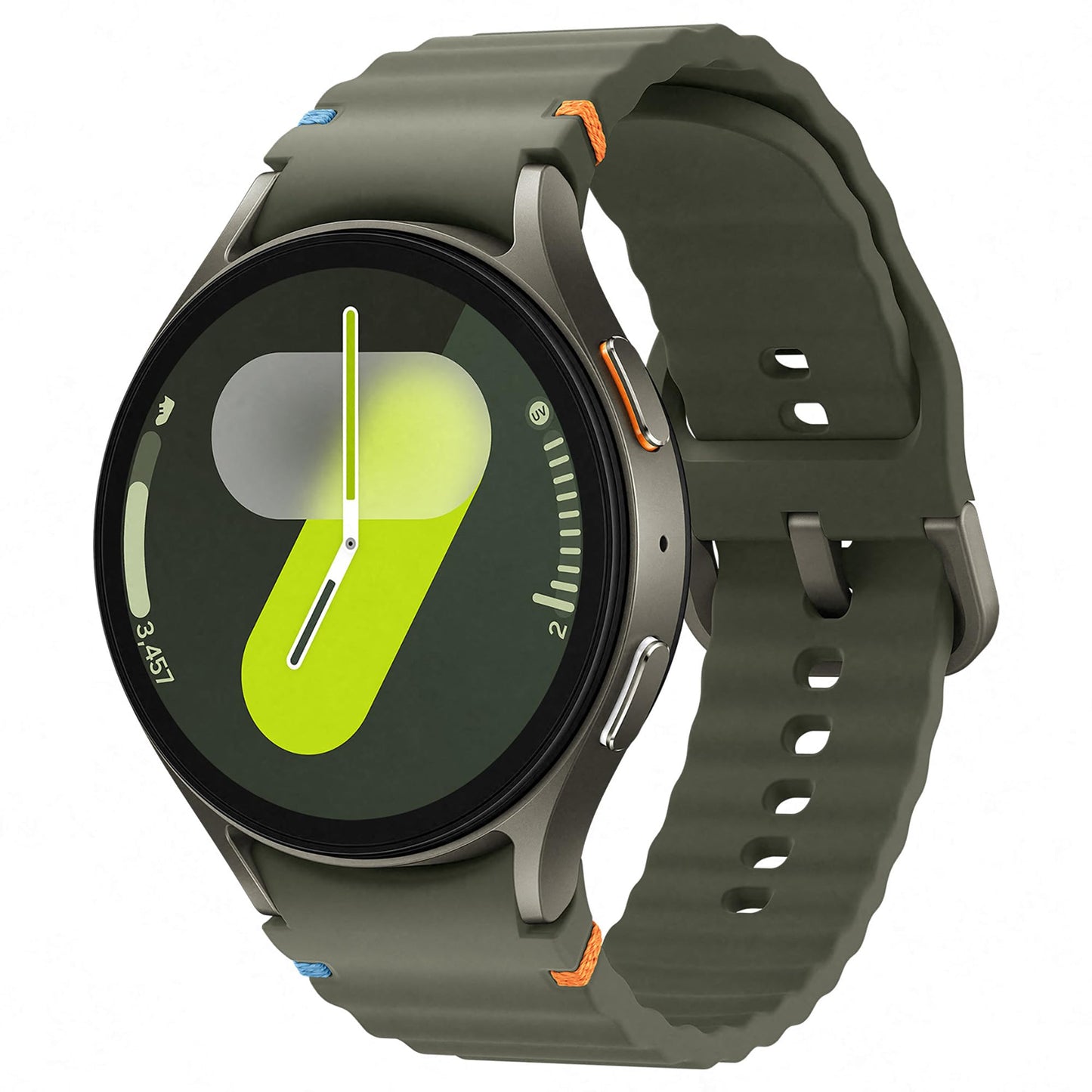 Samsung Galaxy Watch7 Smartwatch, Fitness-Uhr, Fitness Tracker und Aktivitätstracker, 44 mm, Bluetooth, Silver, Inkl. 36 Monate Herstellergarantie