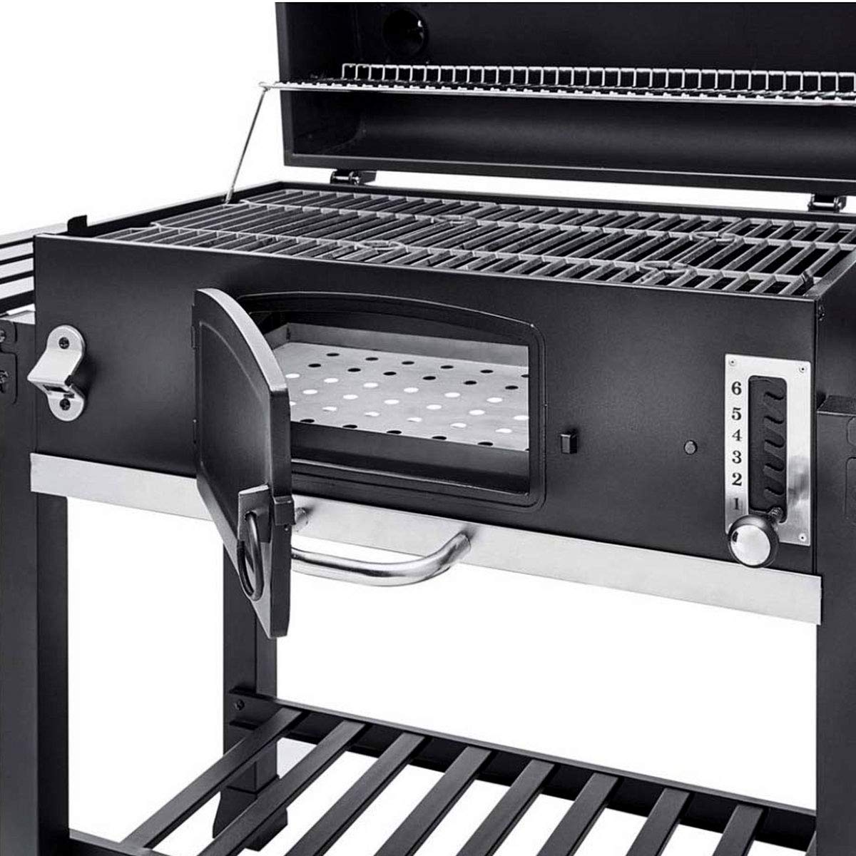 TAINO HERO XL BBQ Smoker GRILL CART Charcoal Grill Grill Fireplace Stand Grill Smoker Accessories