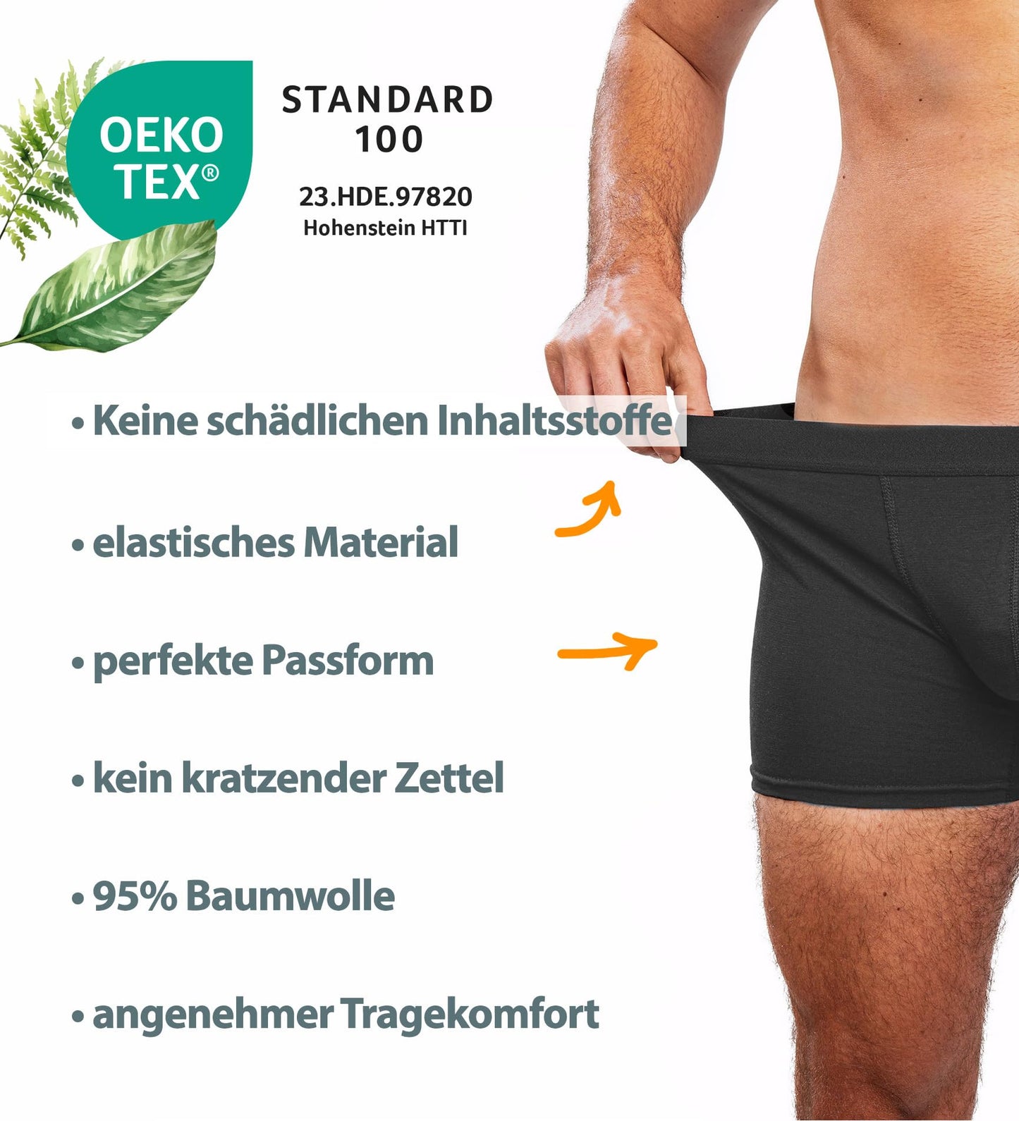 Kemes Men’s 10-Pack Cotton Boxer Shorts