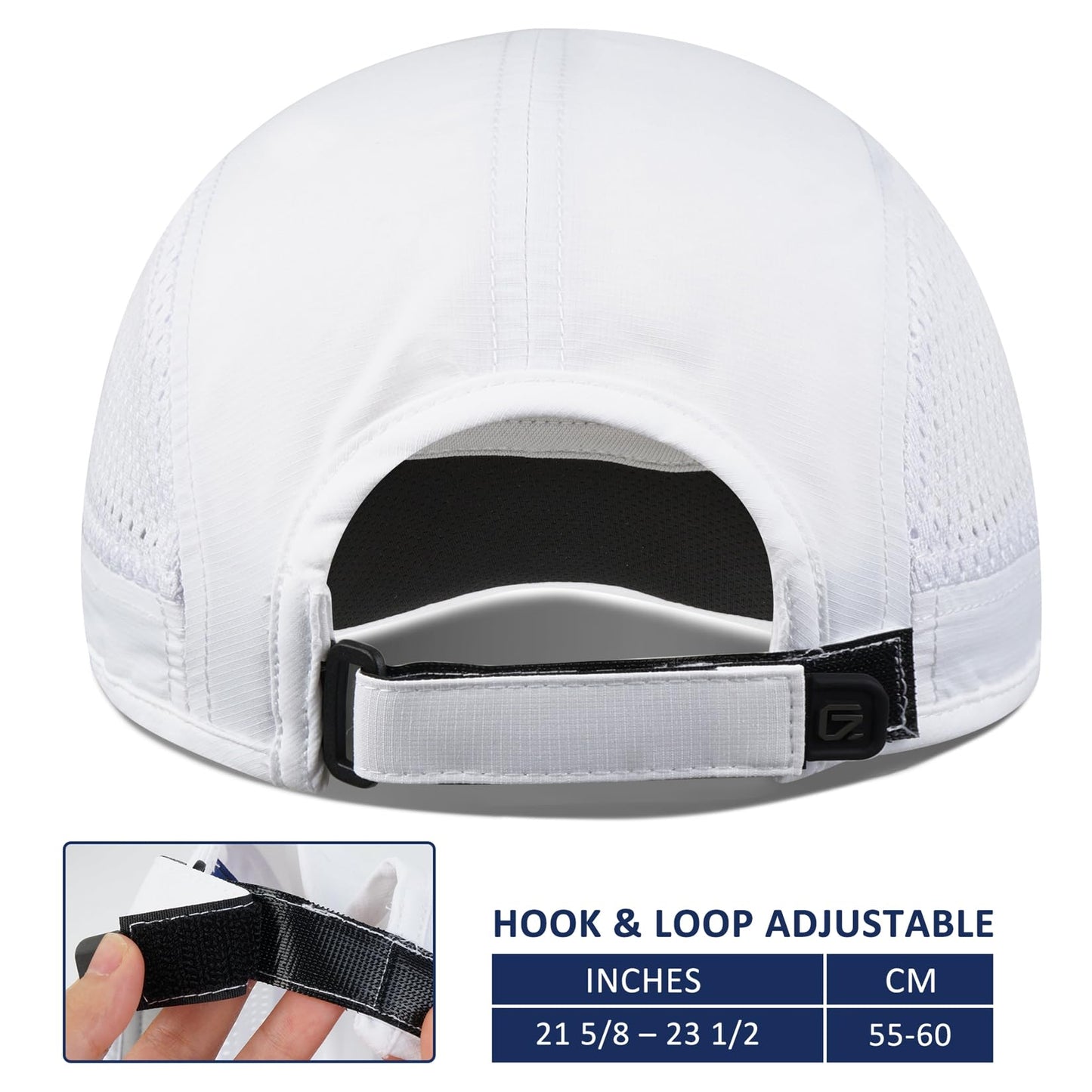 GADIEMKENSD Folding Outdoor Hat UPF 50+ Sun Protection Mesh Sport Hat
