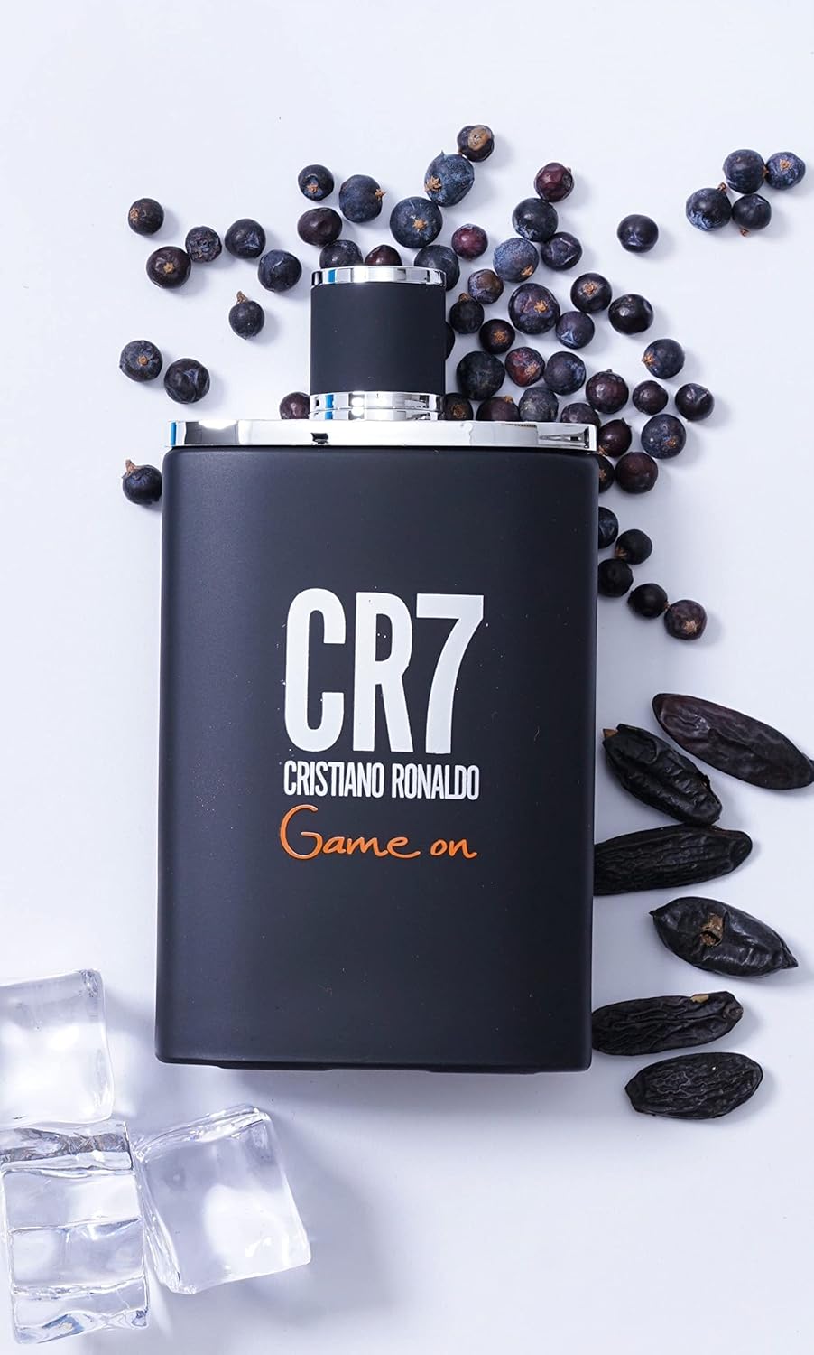 Cristiano Ronaldo CR7 Game On Eau de Toilette, Schwarz, Orange, 30ml