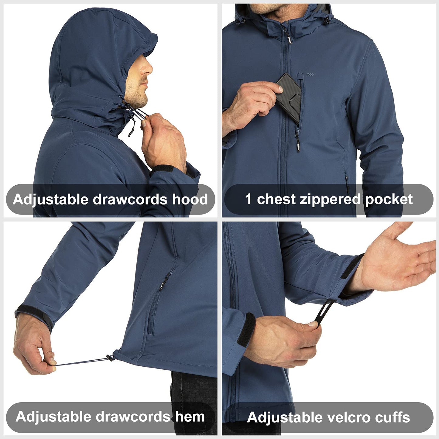 Men’s Waterproof Softshell Jacket