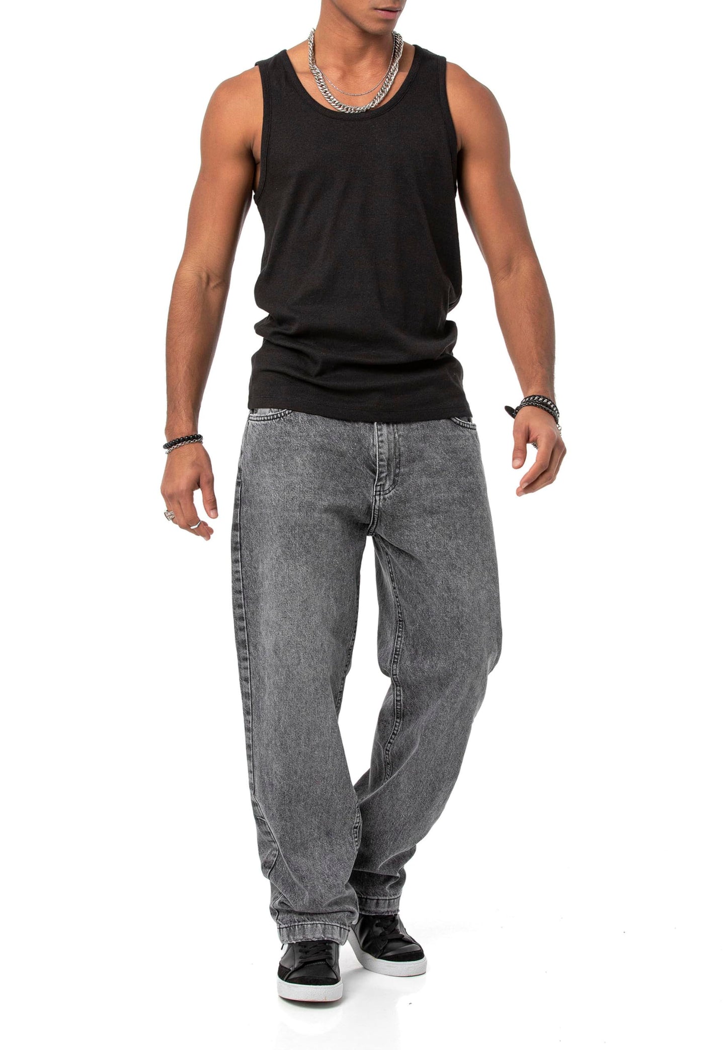 Men’s Baggy Jeans – Wide-Leg Denim Pants