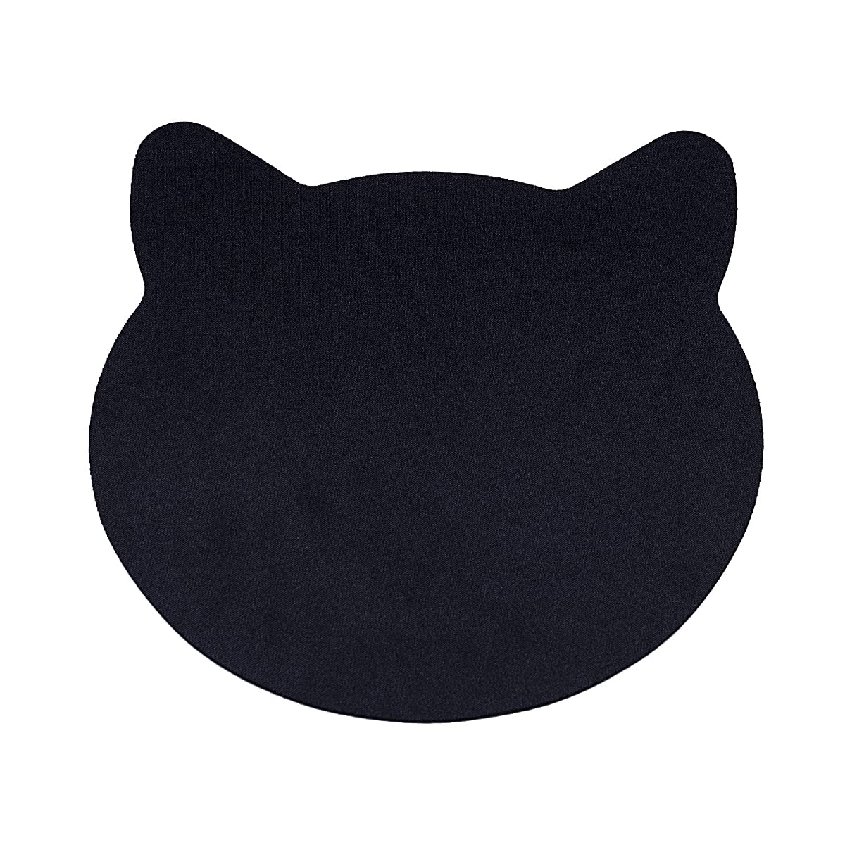 Mauspad Katzenmotiv, Mousepad Schreibtischzubehör Nette Office Gaming Laptop Mausmatte Schwarz