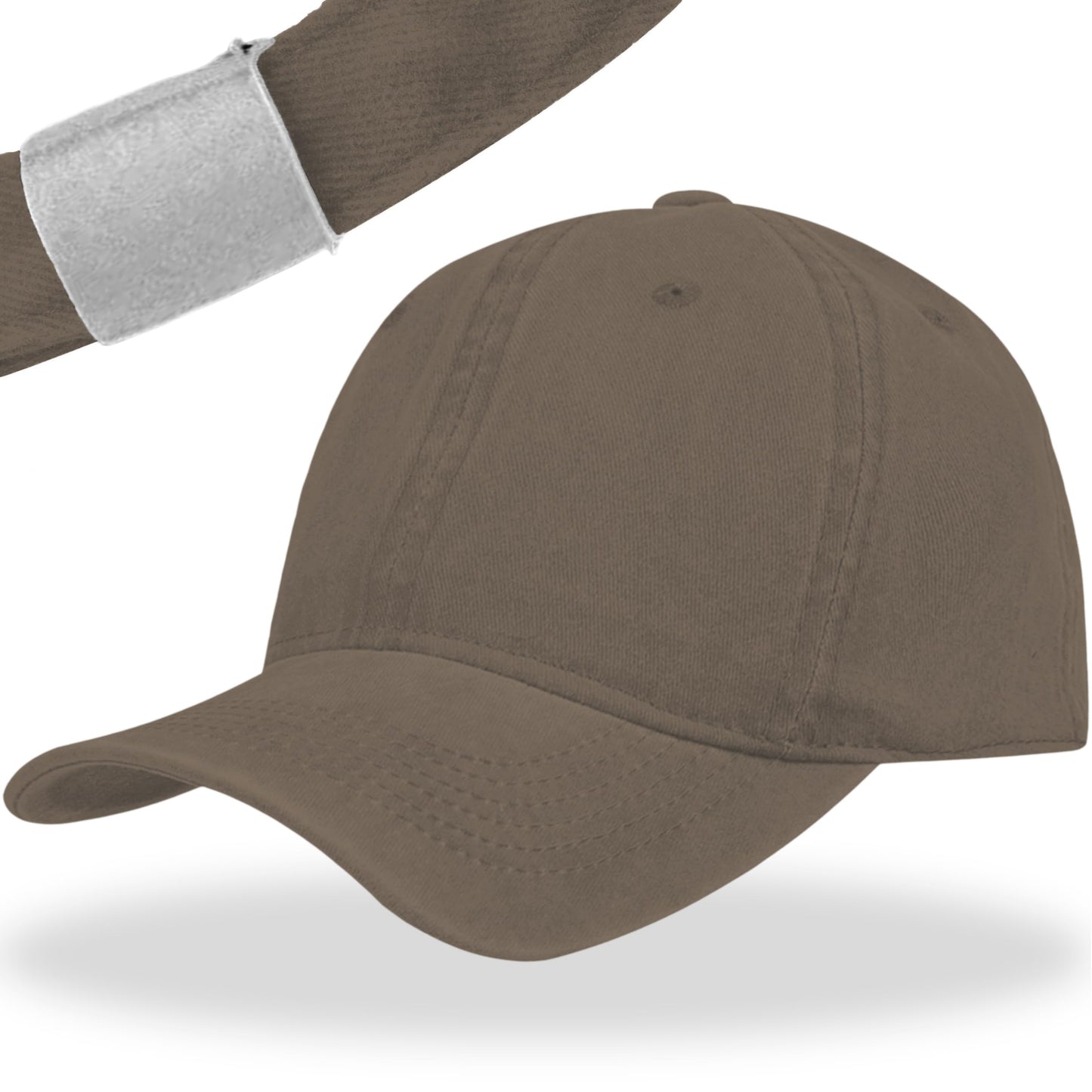 Herren Baseball Cap Kappe Baseball Cap Mütze Hut 100% Baumwolle Schirmkappe 6P