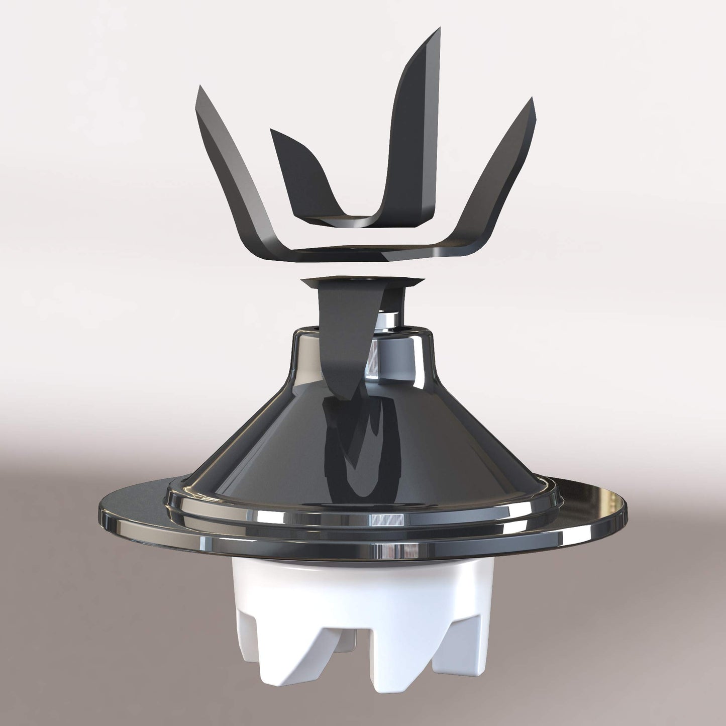 Cecotec Standmixer Power Black Titanium 1800MAX Blend It, 1800 W maximale Leistung, 5 Geschwindigkeiten, 6 Klingen aus Edelstahl, Ice-Crush-Funktion, Turbo- und Smoothie-Funktion, AutoClean-Funktion