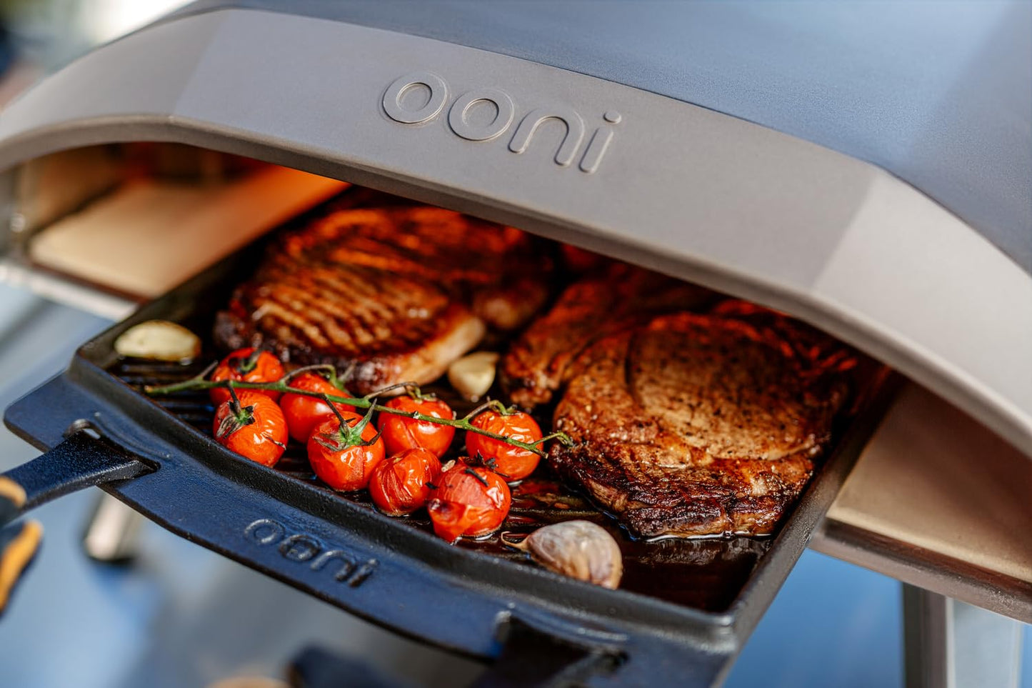 Ooni Koda 12 Gas Pizzaofen – 50 mBar Outdoor Pizzaofen – Gartenofen für Grillen, Kochen und Backen – Gartenofen für Pizzas – Pizza Oven – Kocht Pizzen in nur 60 Sekunden - (DE|AT- 50 mBar)