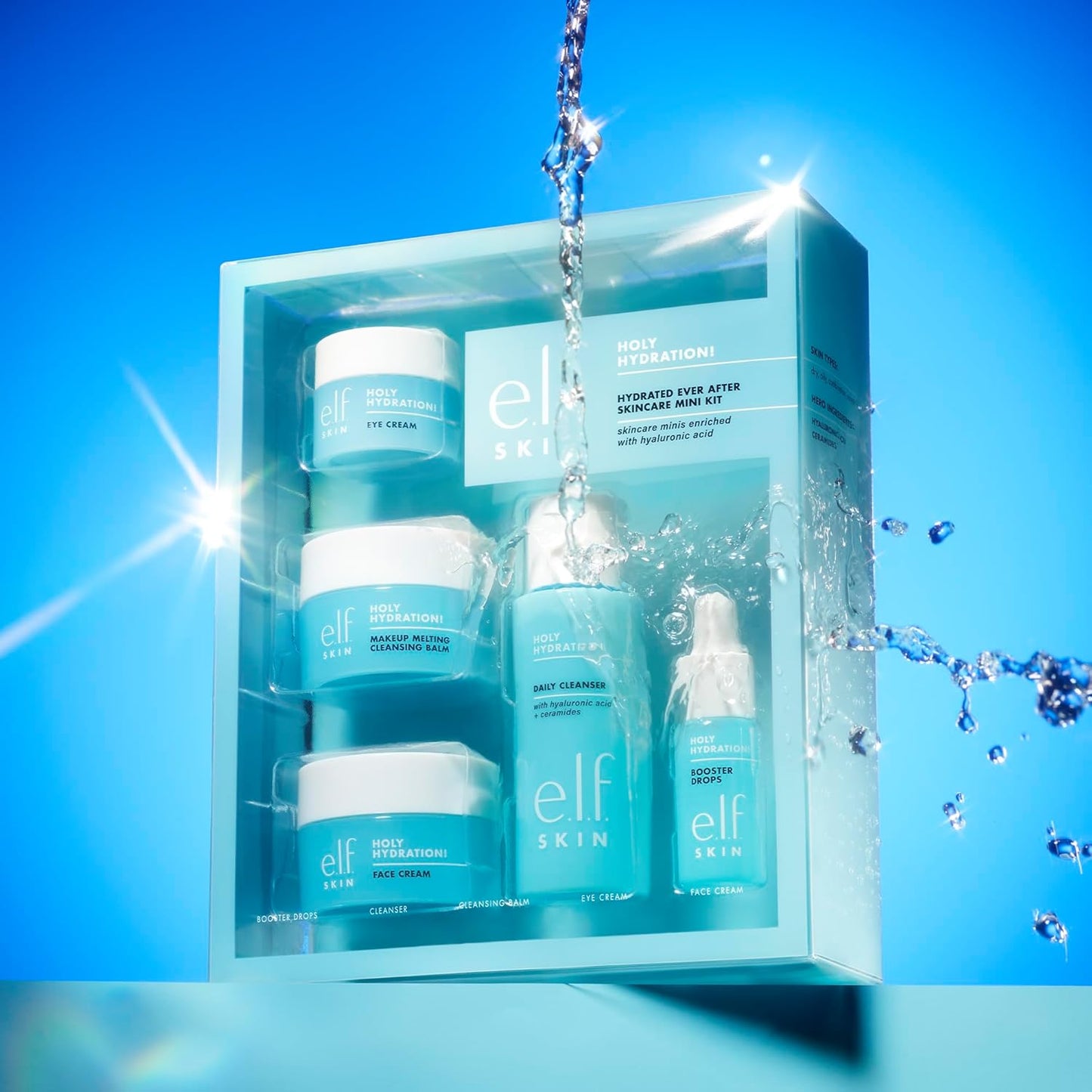 E.L.F. Skin Holy Hydration! Hydrated Ever After Skincare Mini Kit