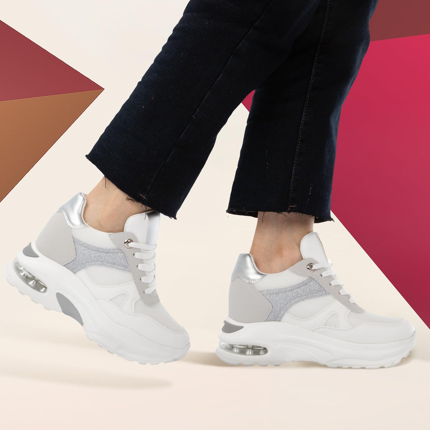 JOMIX Women’s Sneakers – Breathable Sports Shoes