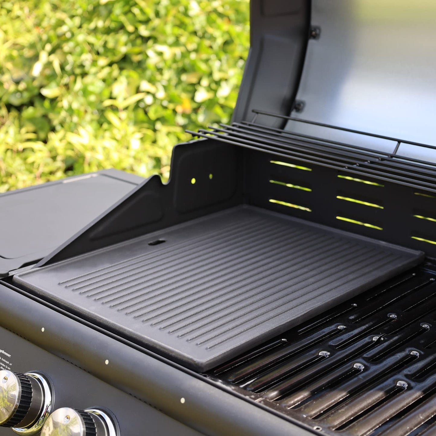 TAINO RED 4+1 Gas Grill Grill Cart BBQ Stainless Steel Burner Gas Grill with Side Burner