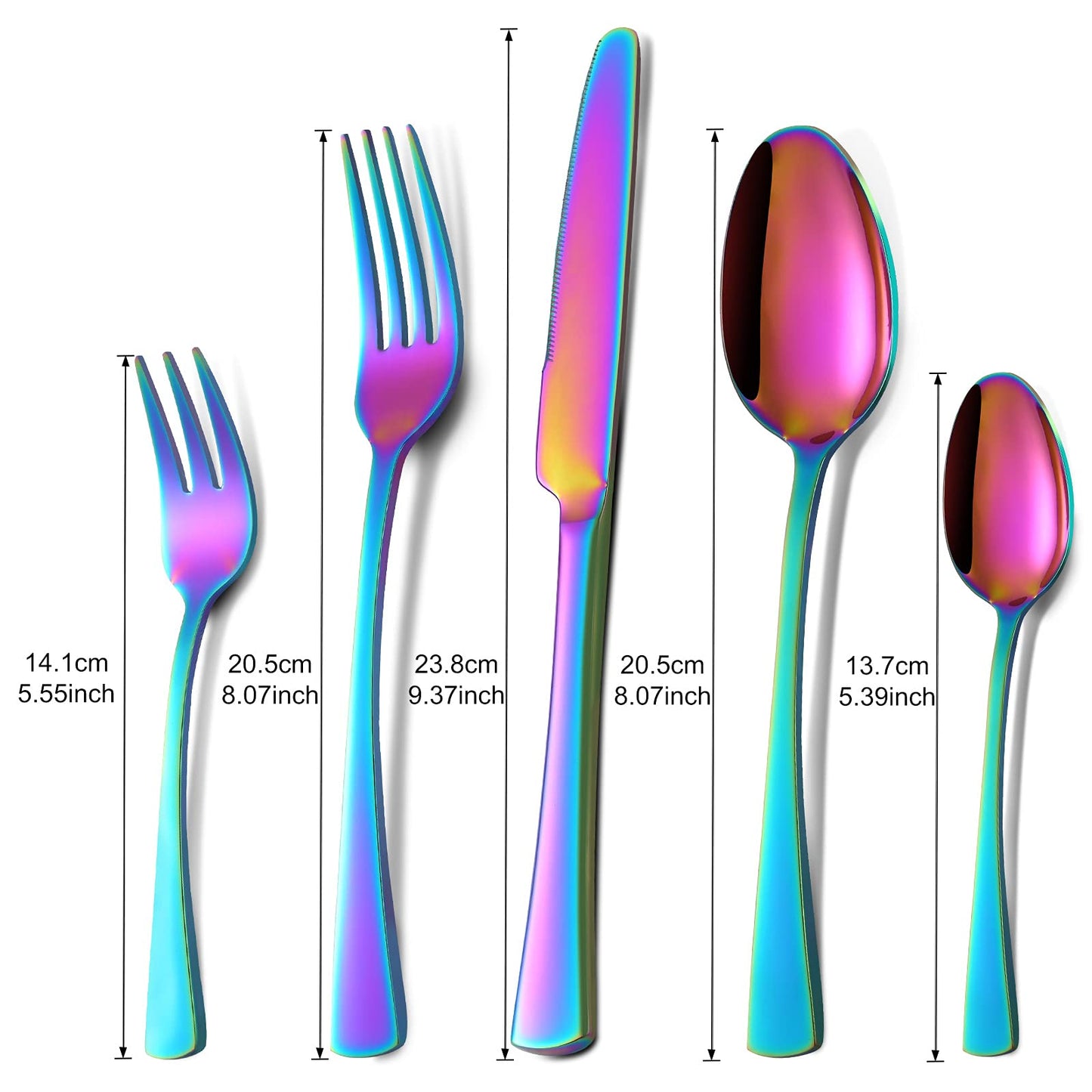 Bestdin Besteck Set 6 Personen, 30 teilig Edelstahl Besteckset, Essbesteck Set mit Messer Gabel Löffel, Hochwertiges Edelstahlbesteck, Spülmaschinenfest.