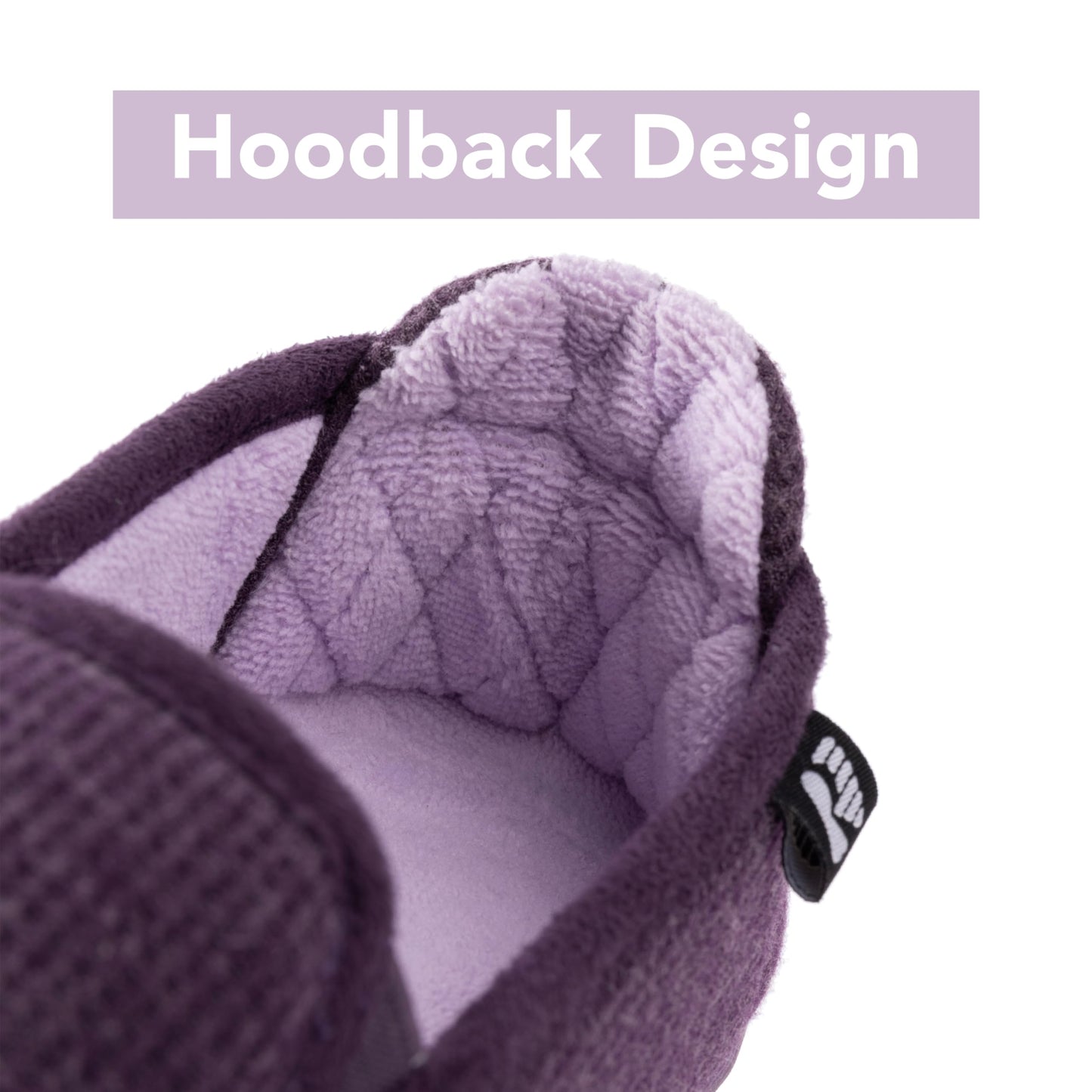RockDove Ladies Two-Tone Hooded Loafers with Removable Insole