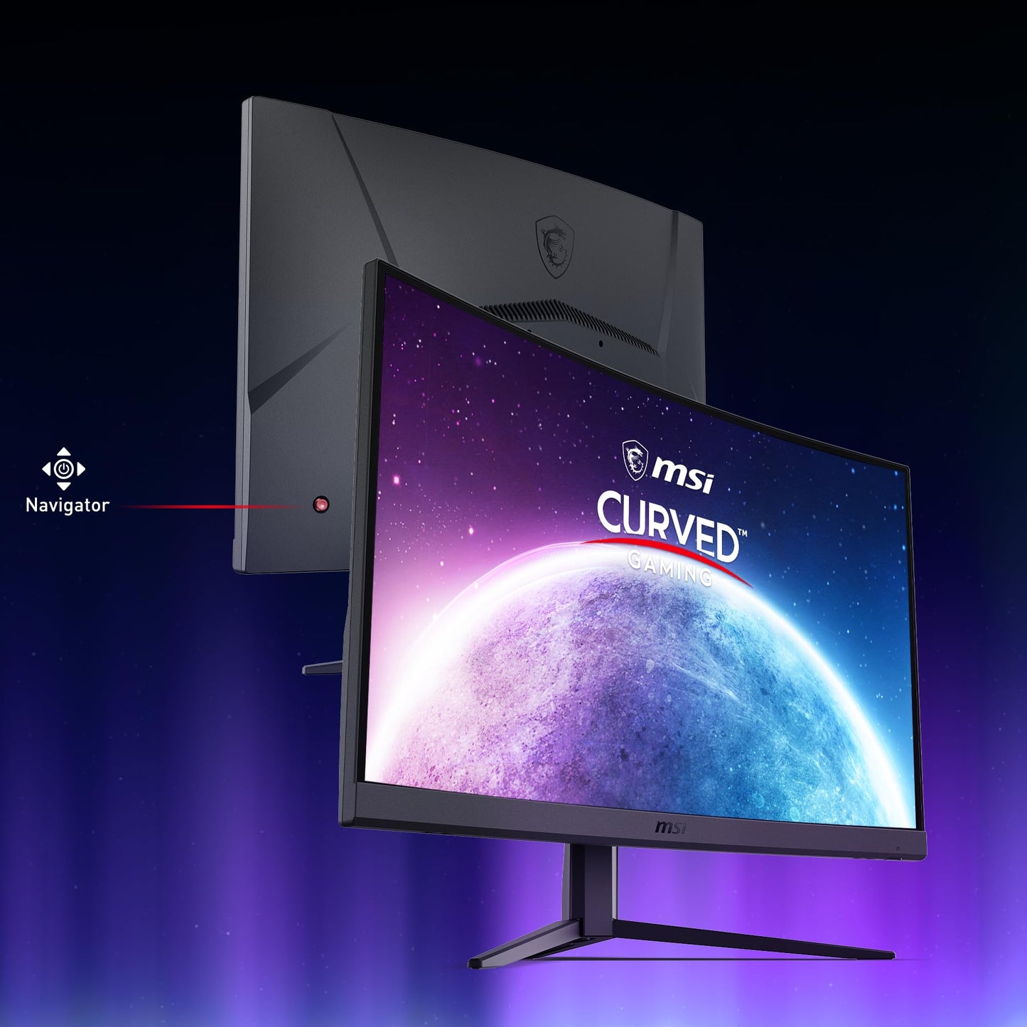 MSI G2422C 23,6 Zoll FHD Curved Gaming Monitor - 1500R 1920 x 1080 VA Panel, 180Hz / 1ms, Adaptive Sync - DP 1.2a, HDMI 2.0b CEC