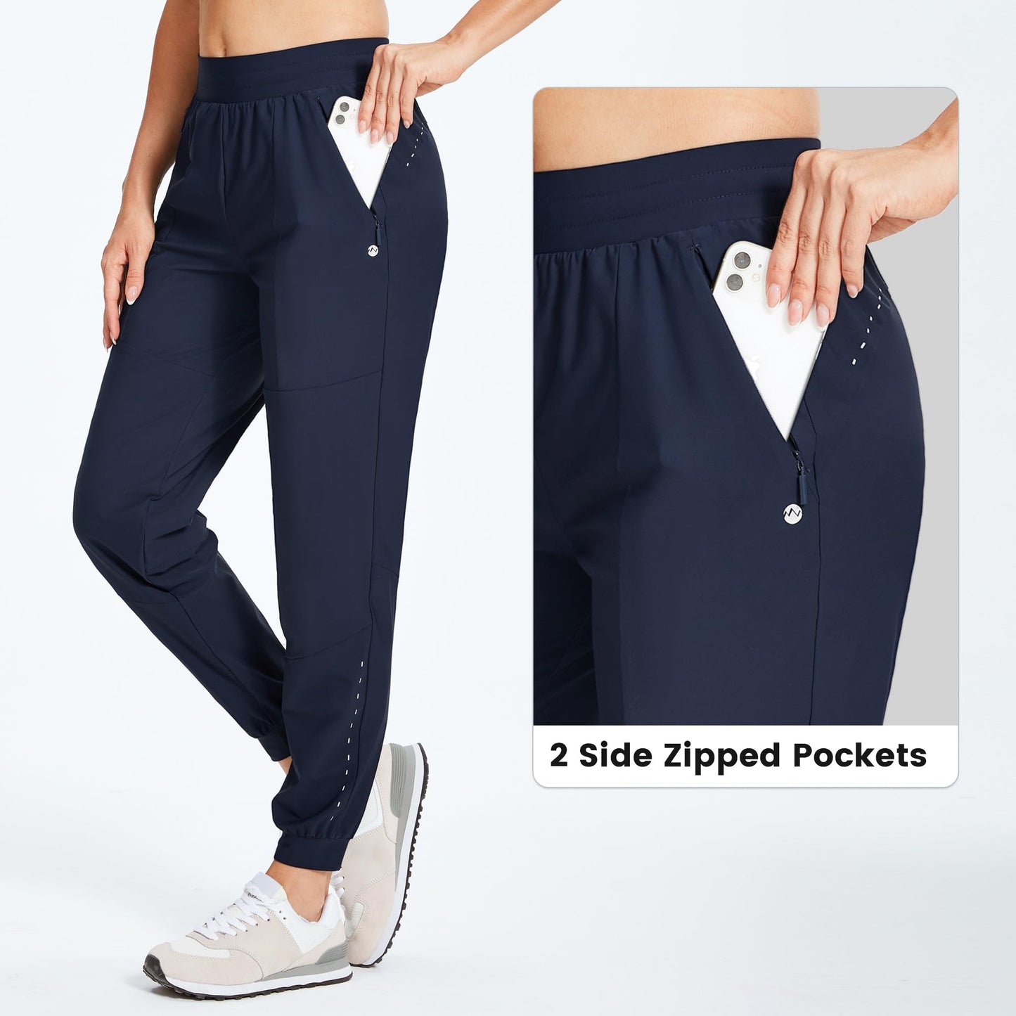 Women’s Athletic Jogger Pants – Lightweight, Quick-Dry Running & Workout Pants