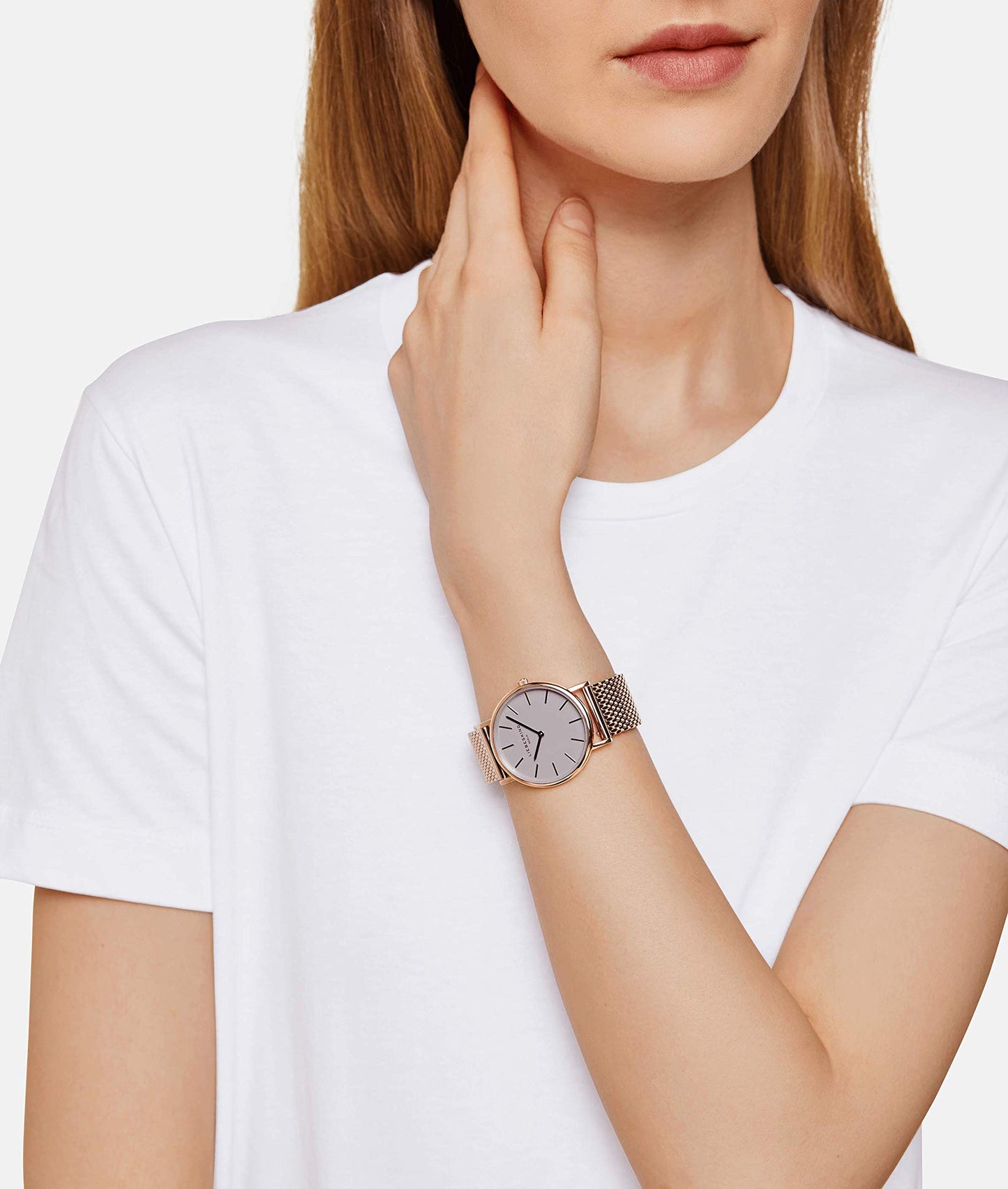 Liebeskind ladies analog quartz watch with stainless steel bracelet