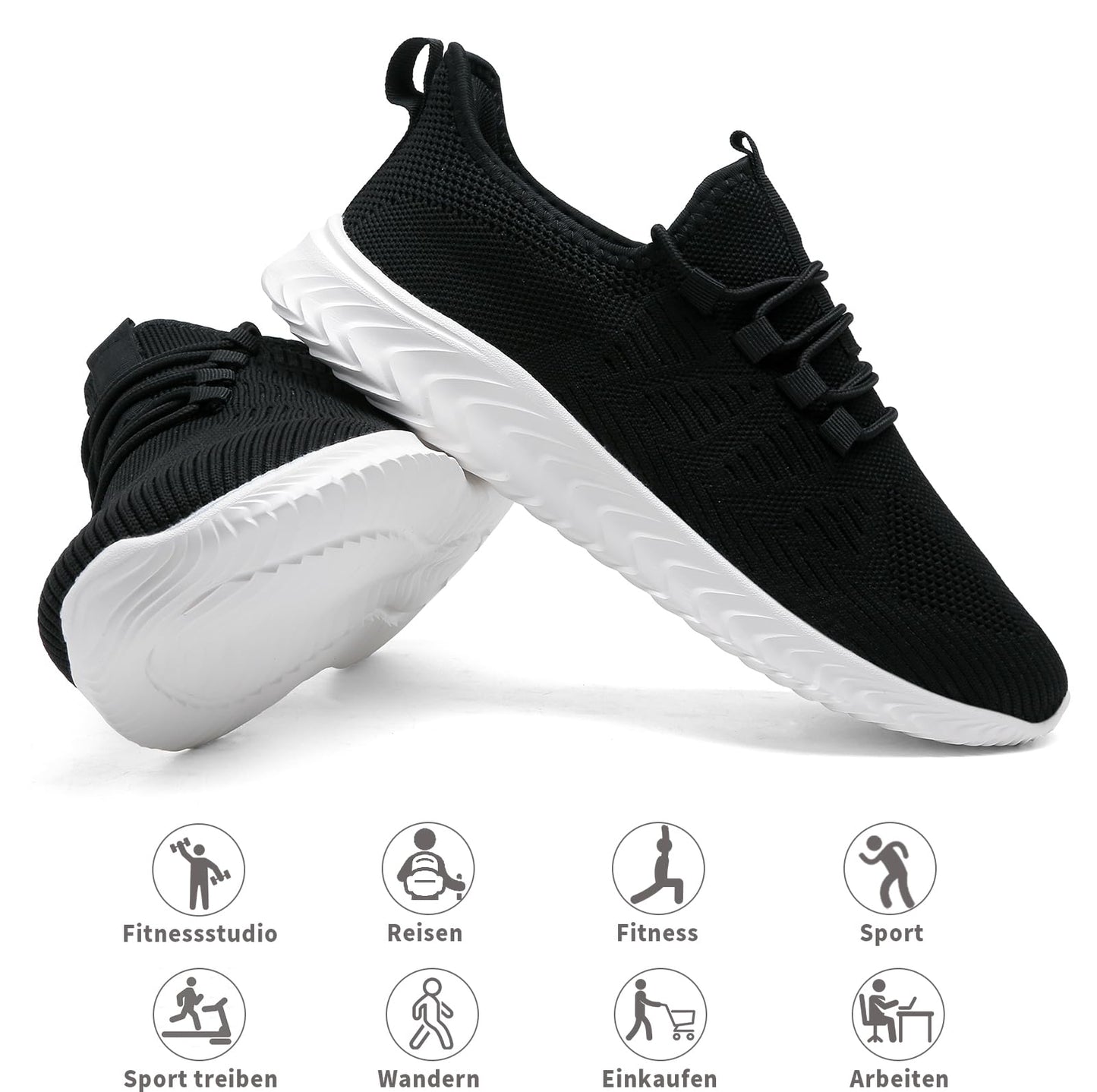QIJGS Men’s Shoes – Slip-On Sports Sneakers