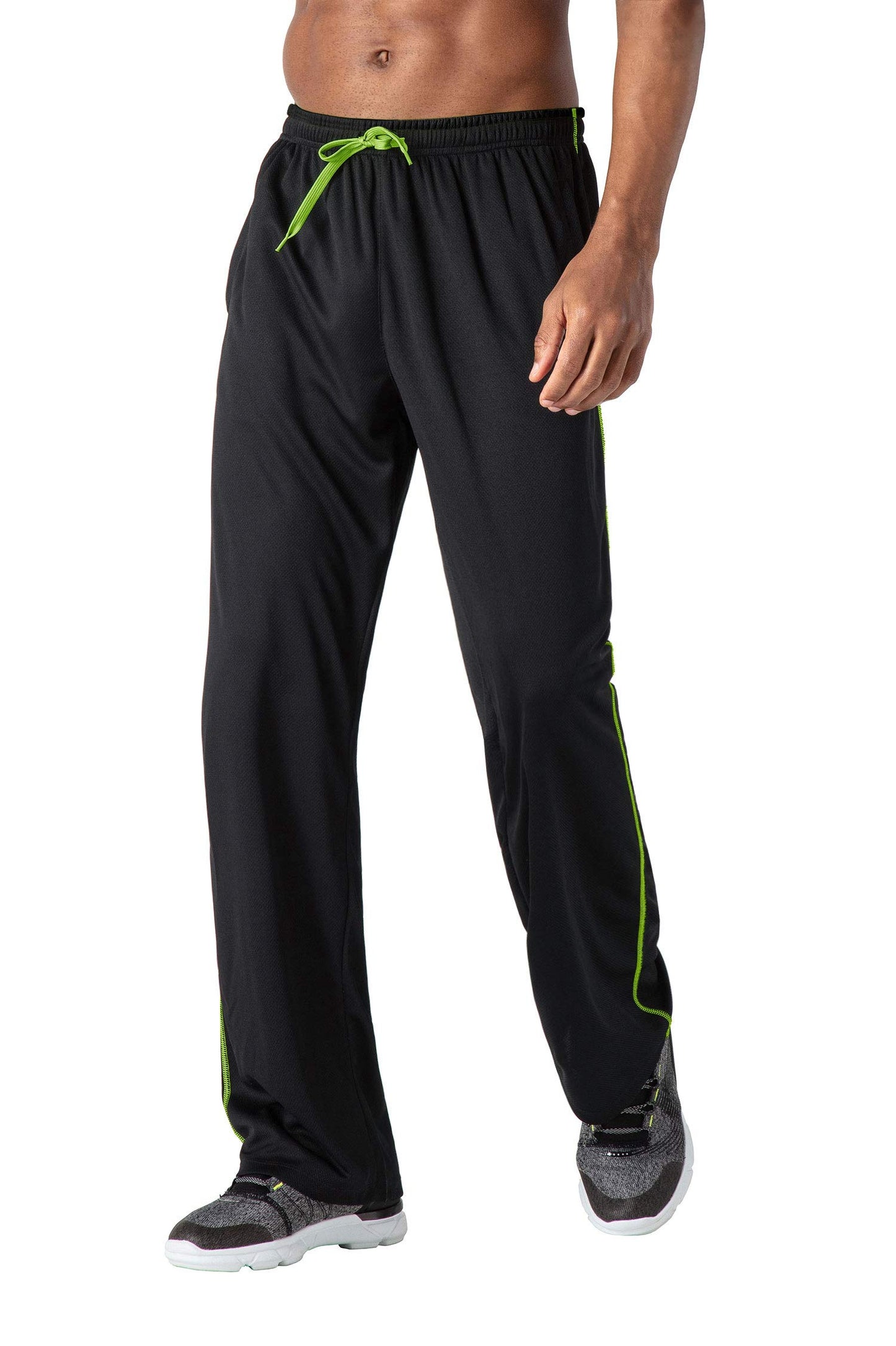 KEFITEVD Men’s Lightweight Jogging Pants with Zip Pockets