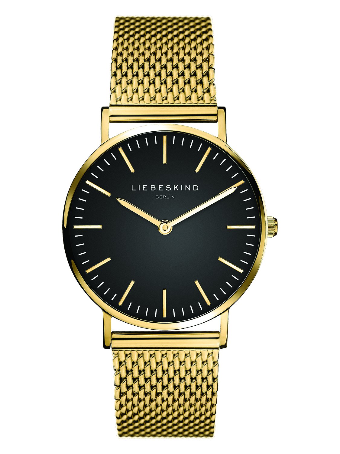 Liebeskind Berlin stainless steel watch with adjustable mesh strap