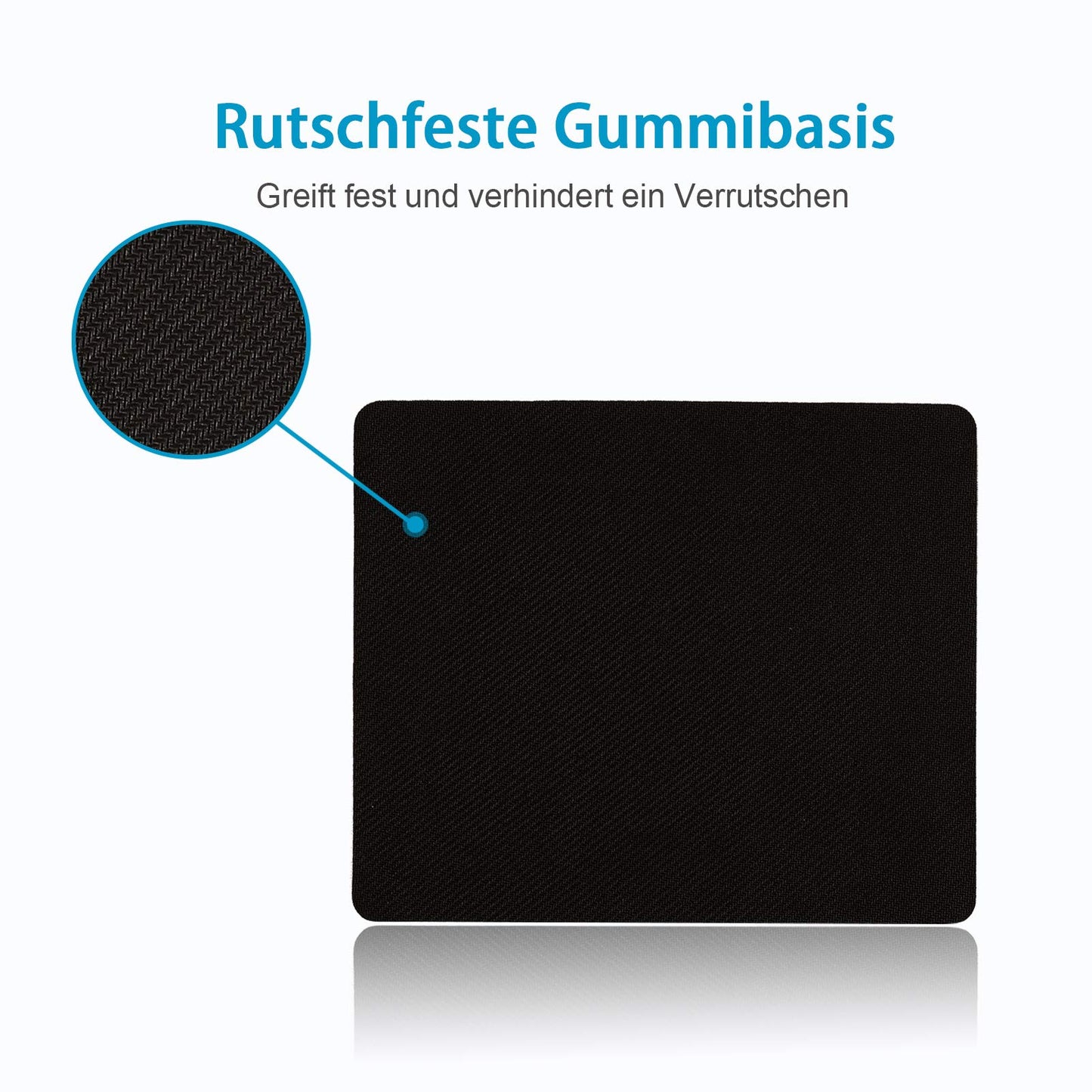 AOKSUNOVA Mauspad Office Mauspad Klein Niedliches Design 24 x 20 x 0,3 cm Mousepad mit Motiv (MF-174)