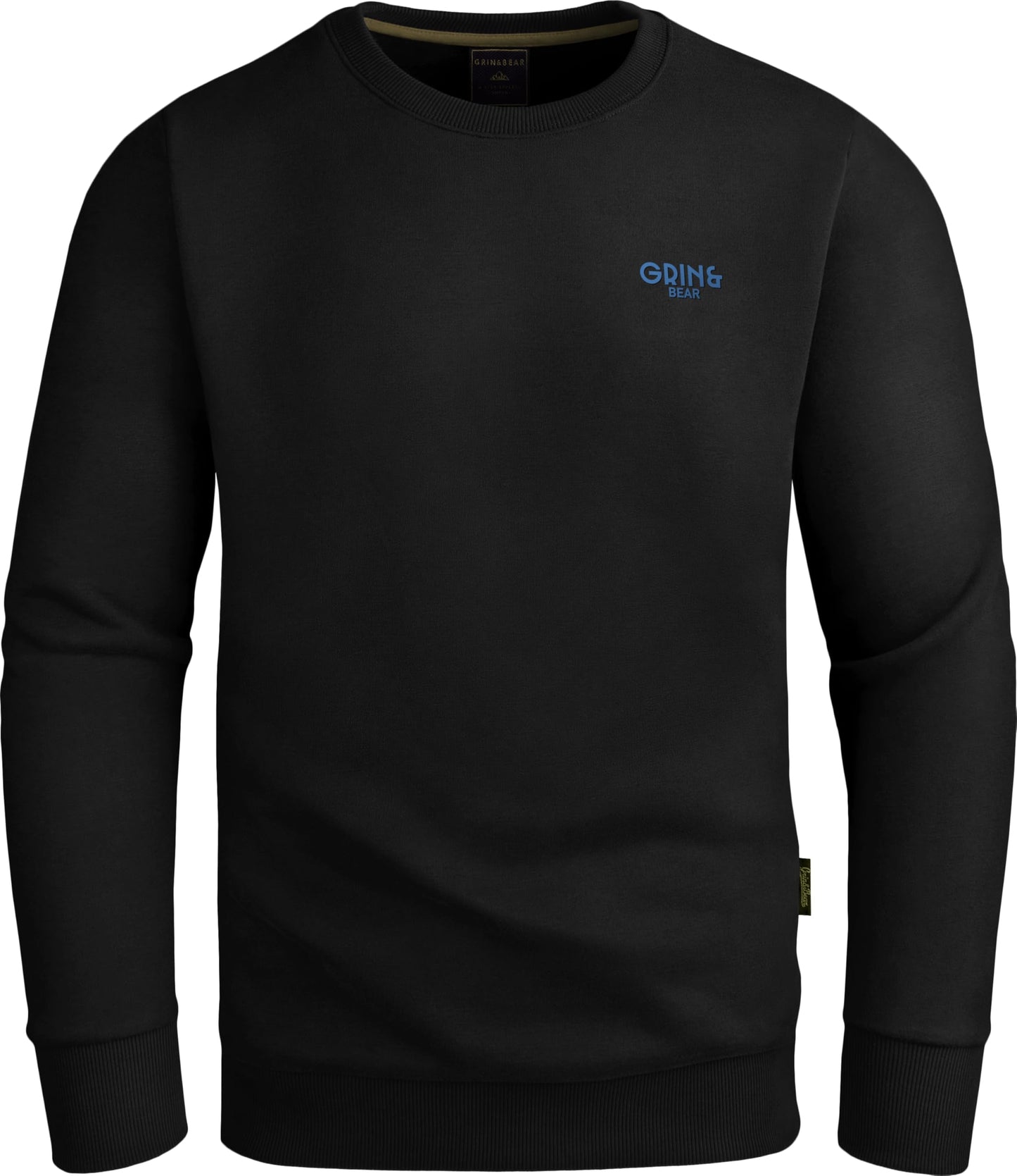 Grin&Bear Premium Men’s Sweater Sweatshirt – Long Sleeve Pullover
