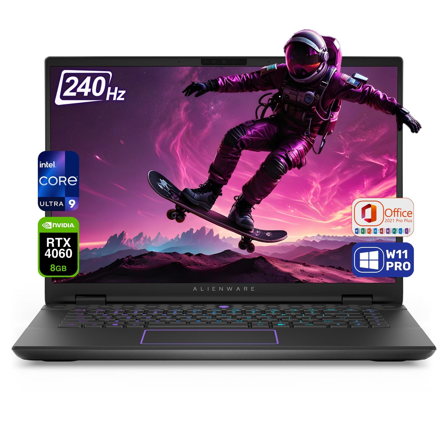 Dell Alienware M16 R2, 16" QHD+, i9-185H, RTX 4060