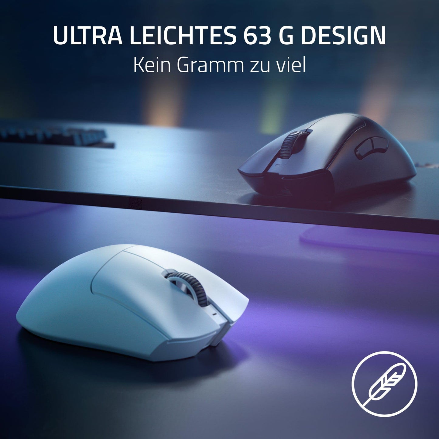 Razer DeathAdder Essential (2021) - Kabelgebundene Gaming-Maus mit Optischem Sensor mit 6400 DPI (5 programmierbare Tasten, Ergonomischer Formfaktor, 10 Millionen Klicks Lebensdauer) Schwarz