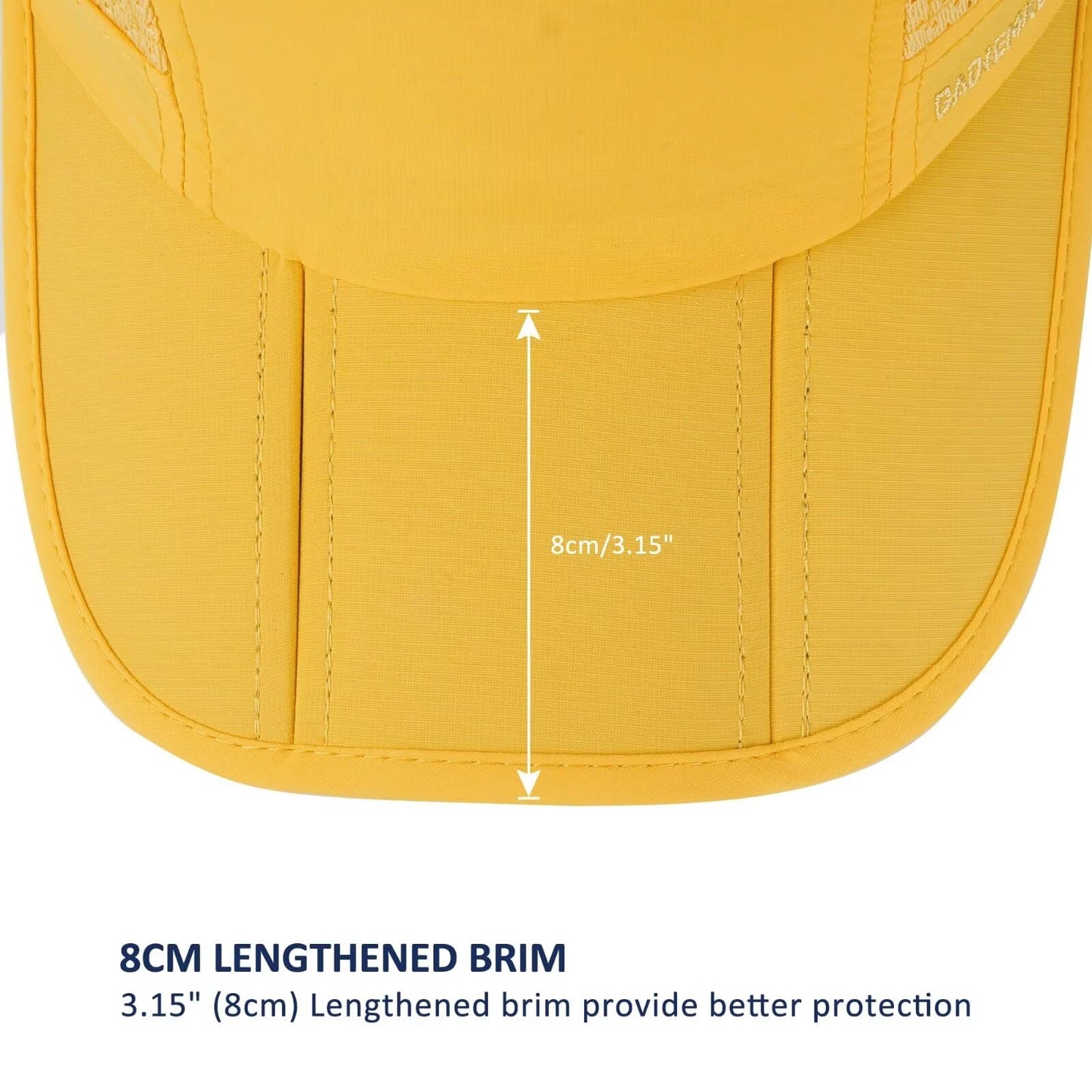 GADIEMKENSD Folding Outdoor Hat UPF 50+ Sun Protection Mesh Sport Hat