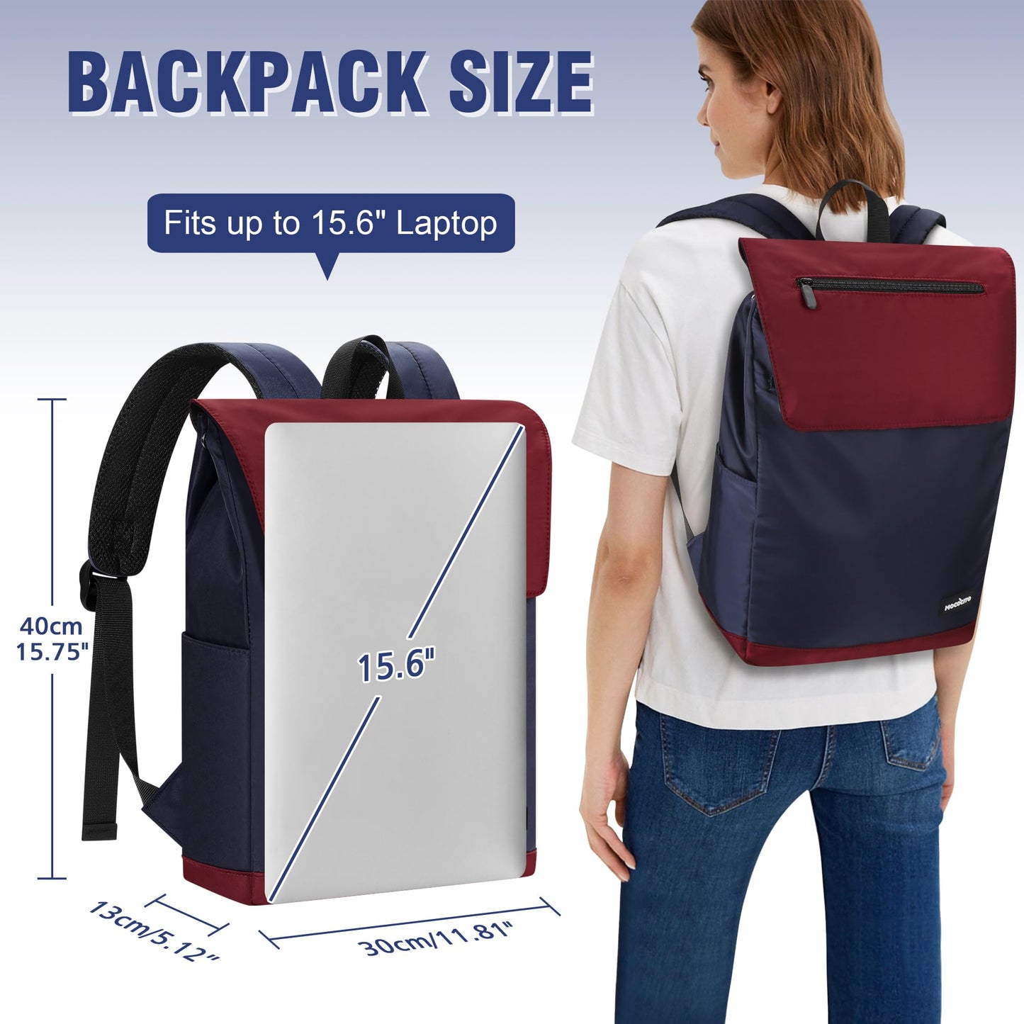 MOCOCITO Women's Backpack, Daypack, Laptop Backpack