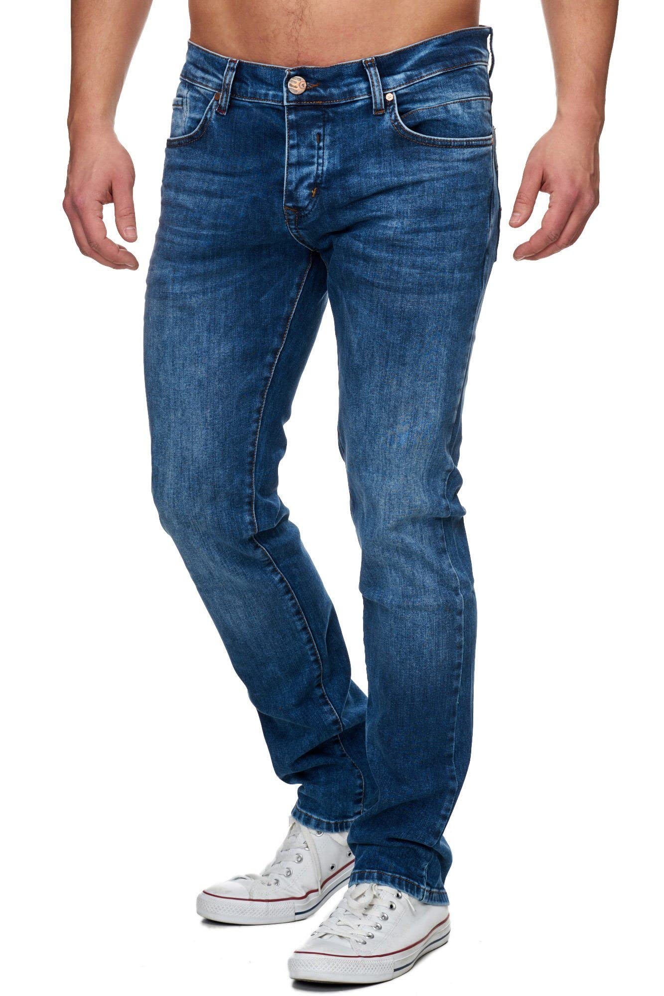 Tazzio Men’s Slim Fit Stretch Jeans