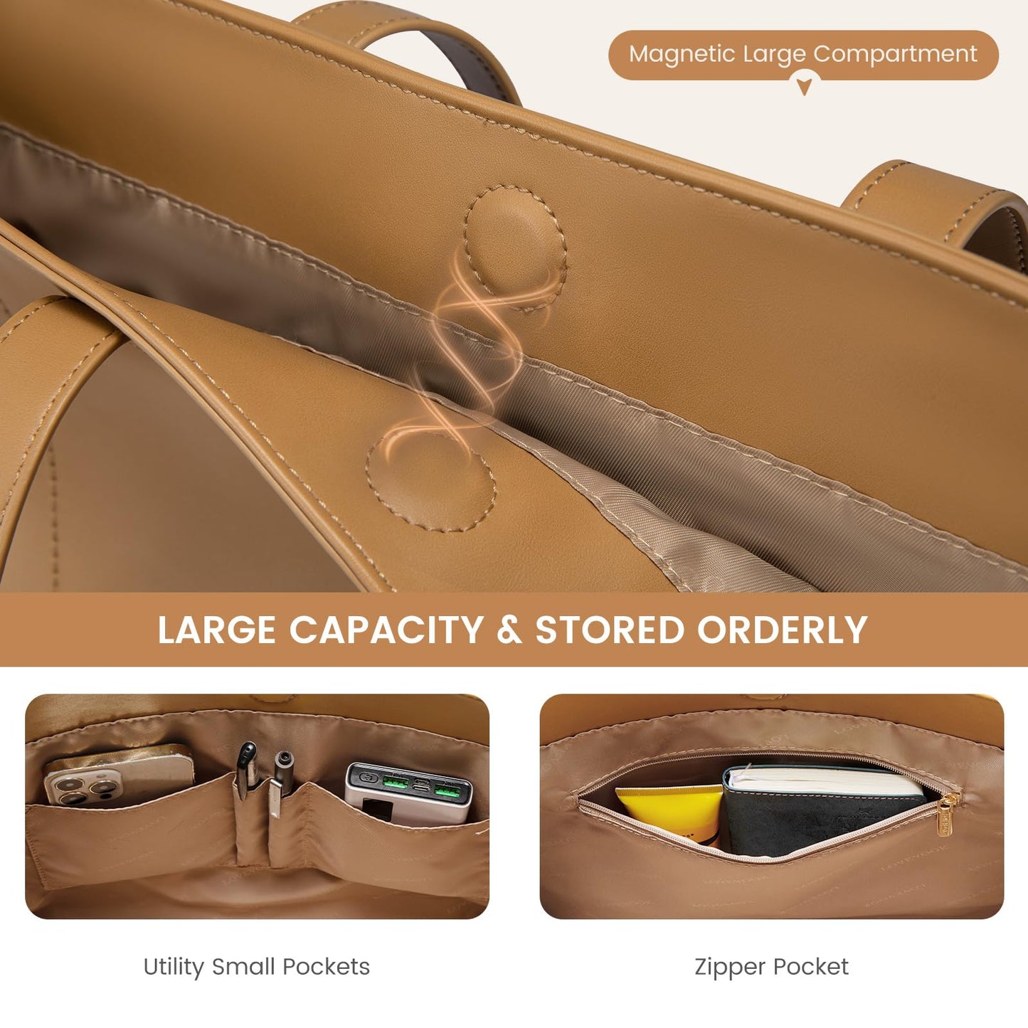 LOVEVOOK Medium Tote Bag for Women