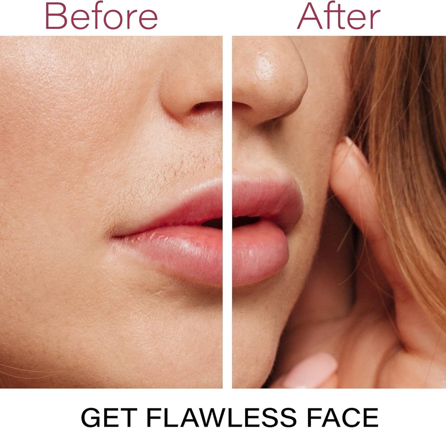 VISOFO Gesichtshaarentfernung für Frauen – Elektrischer Rasierer, kleines Dermaplaning-Entferner-Werkzeug, Finishing-Epilierer, Trimmer, makelloses Gesicht, Dermaplane-Rasierer, Beauty-Gadgets (Coral)