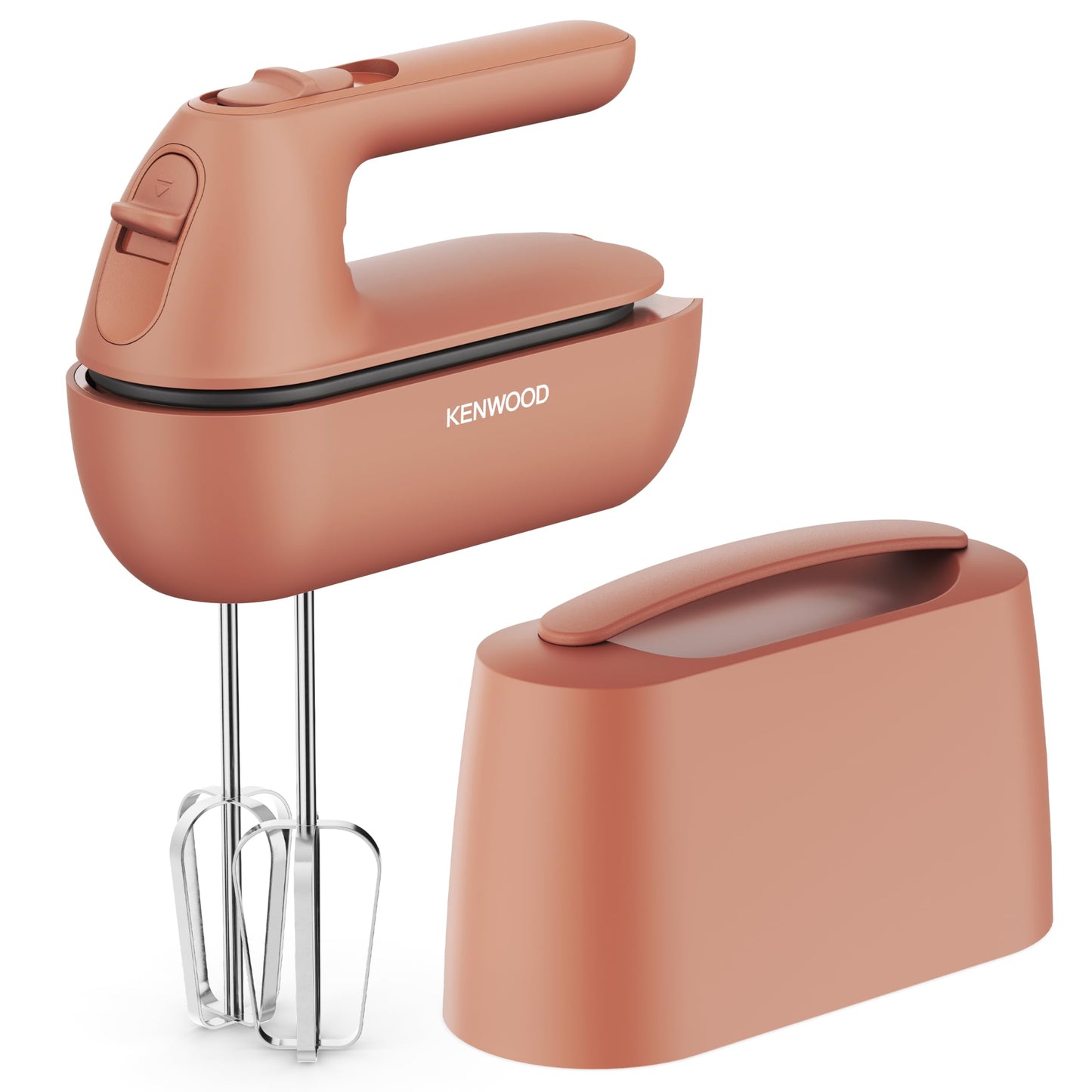 Kenwood MultiPro Go FDP22.130GY, Kompakt-Küchenmaschine nur 30cm hoch, zum Schneiden, Reiben, Pürieren und Teig Kneten, Express-Serve, 1,3 l Arbeitsbehälter, 650 W, Blau