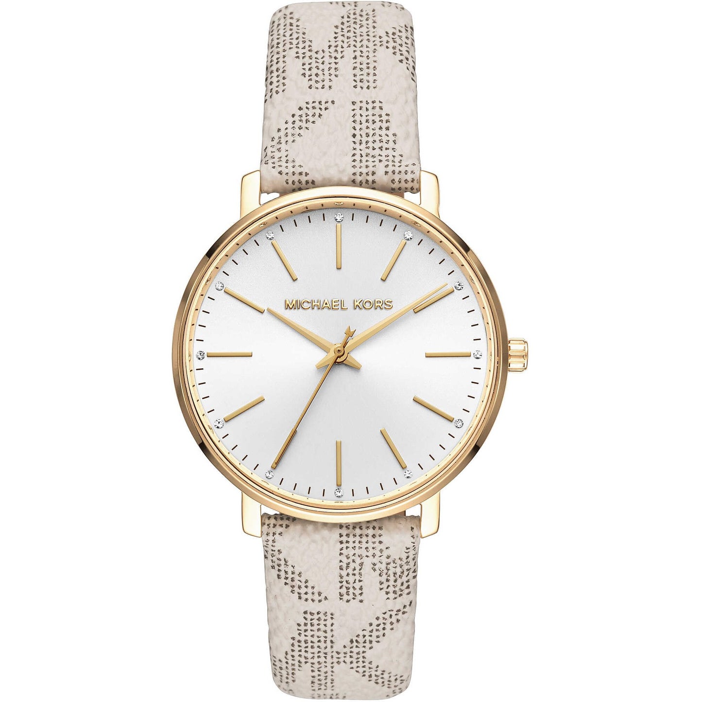 Michael Kors Pyper Women's Quartz Watch with Stainless Steel or Leather Strap