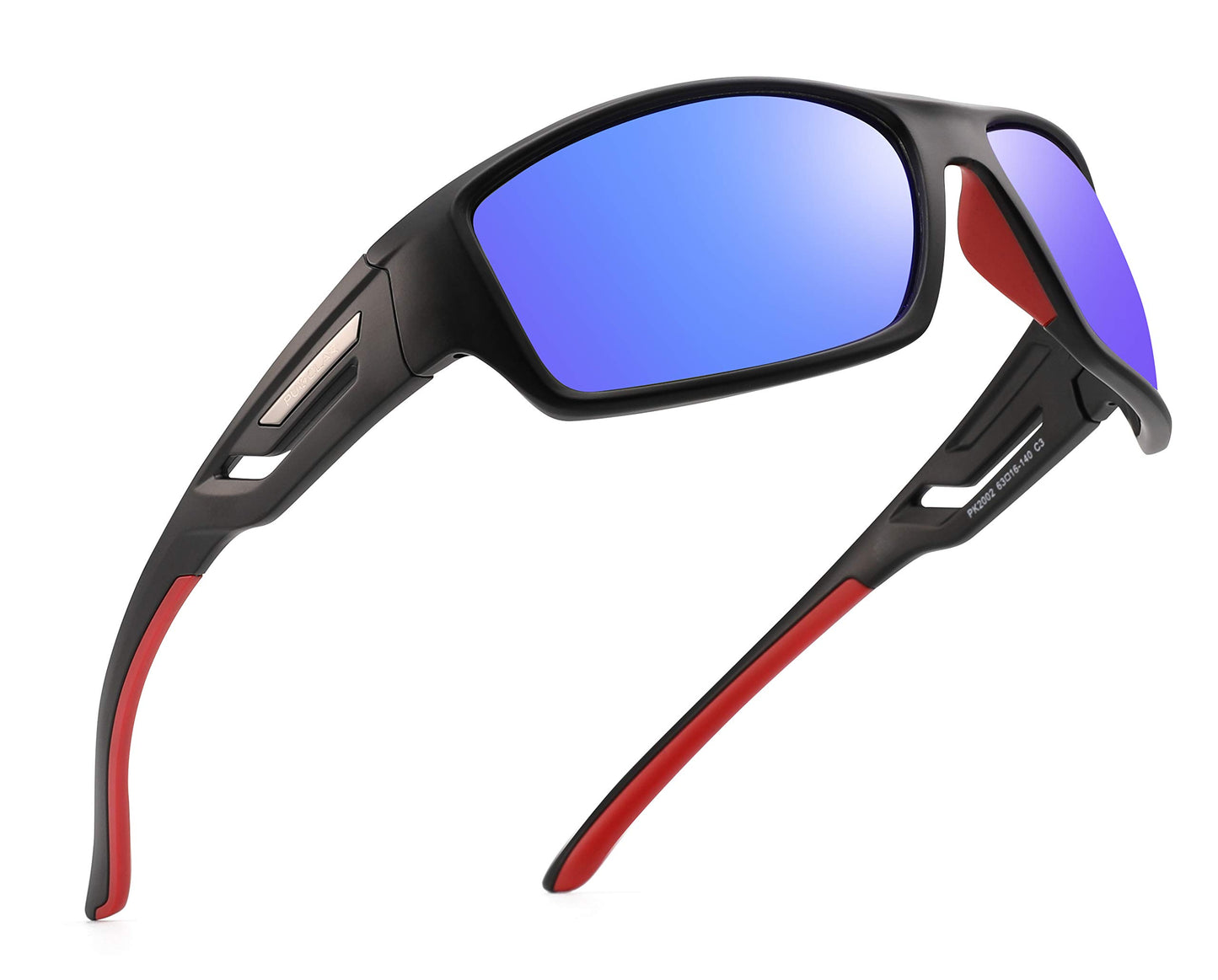 PUKCLAR Polarisierte Männer Sonnenbrille Sport Fahren Frauen Sonnenbrille Radfahren Laufen Fischen Brille TR90 Frame