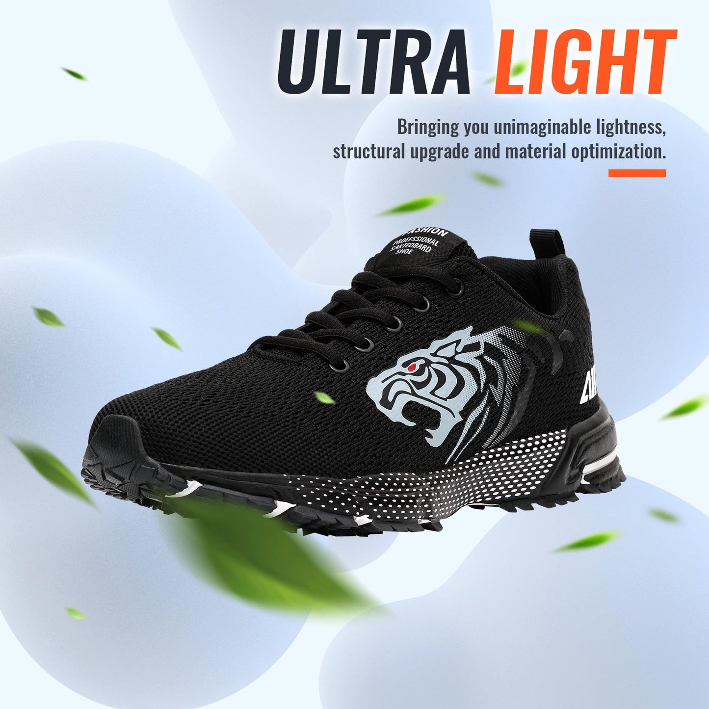 ASHION Men’s Running Shoes – Lightweight Breathable Sneakers