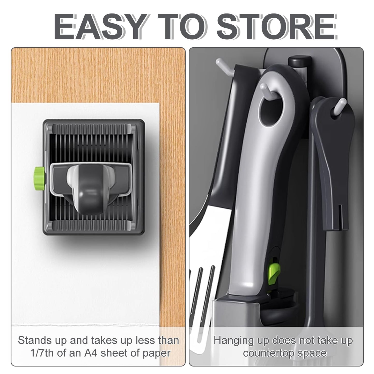Meat Slicer, Stainless Steel All-purpose Slicer, Butcher's Hatchet Adjustable Meat Cutter, 2-4 mm Thick, Manual Meat Cutting Machine for Meat, Cheese, etc. (Pack of 1)
