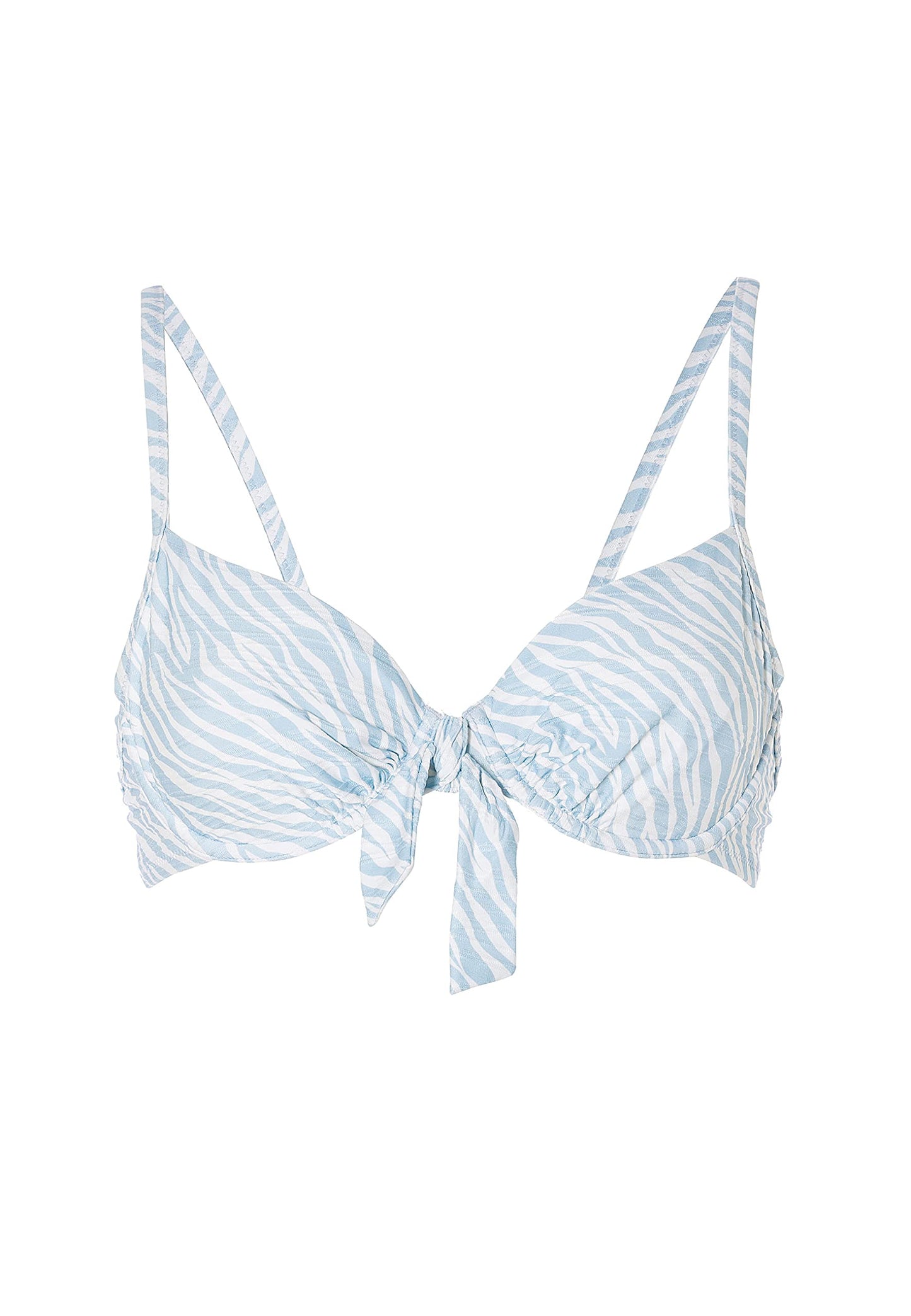 Lovable Women's Underwired Bra Bikini – Printed Knitted Micro Two-Piece Set