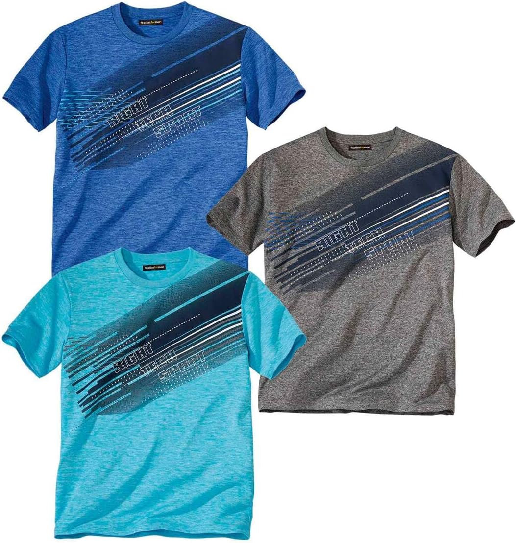 ATLAS FOR MEN Men's T-Shirt 3-Pack
