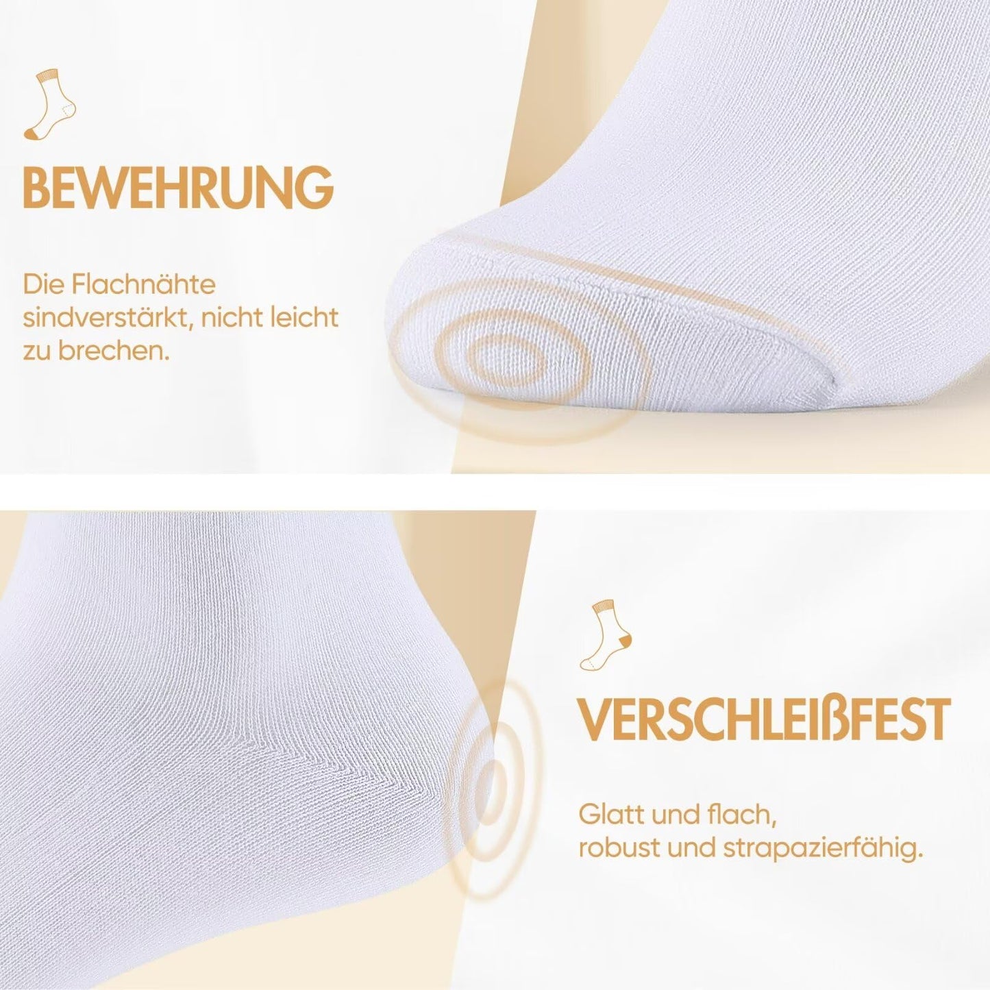 12 Pairs Cotton Sports Socks for Men – Breathable Black/White Business Socks