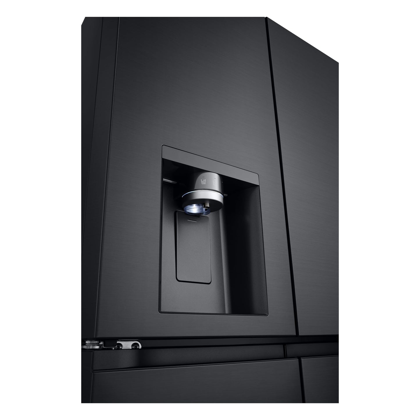 LG GML861EPPE Side by Side Slim Refrigerator, Class E, 506 L, Multi-Door Refrigerator with Freezer, Ice, Crushed Ice and Water Dispenser with UVnano, Total NoFrost, Smart Inverter Compressor, Wi-Fi